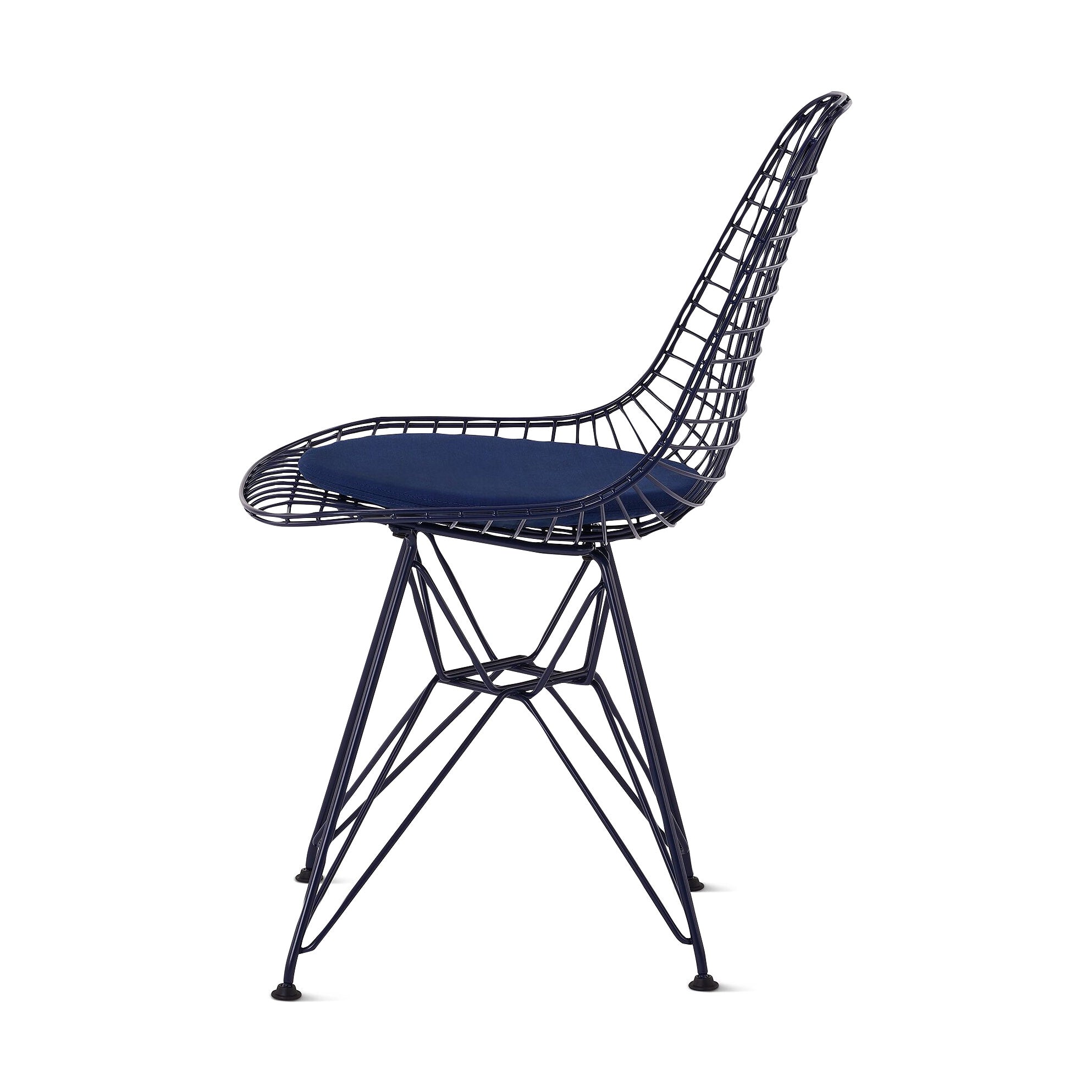 Herman Miller x HAY Eames Wire Chair - Black Blue - Image 5