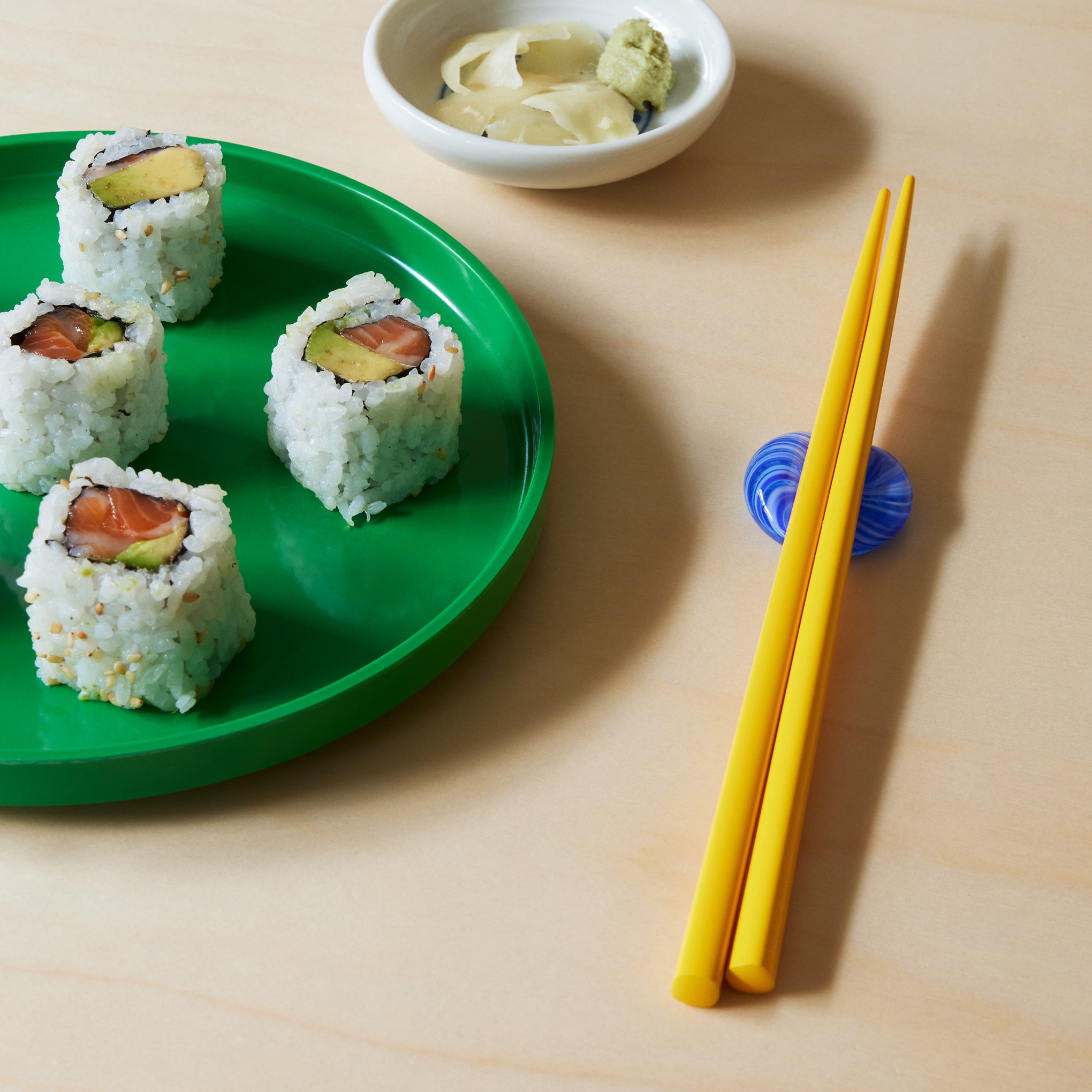 Glass Chopsticks Rests - Set of 5 - Image 3