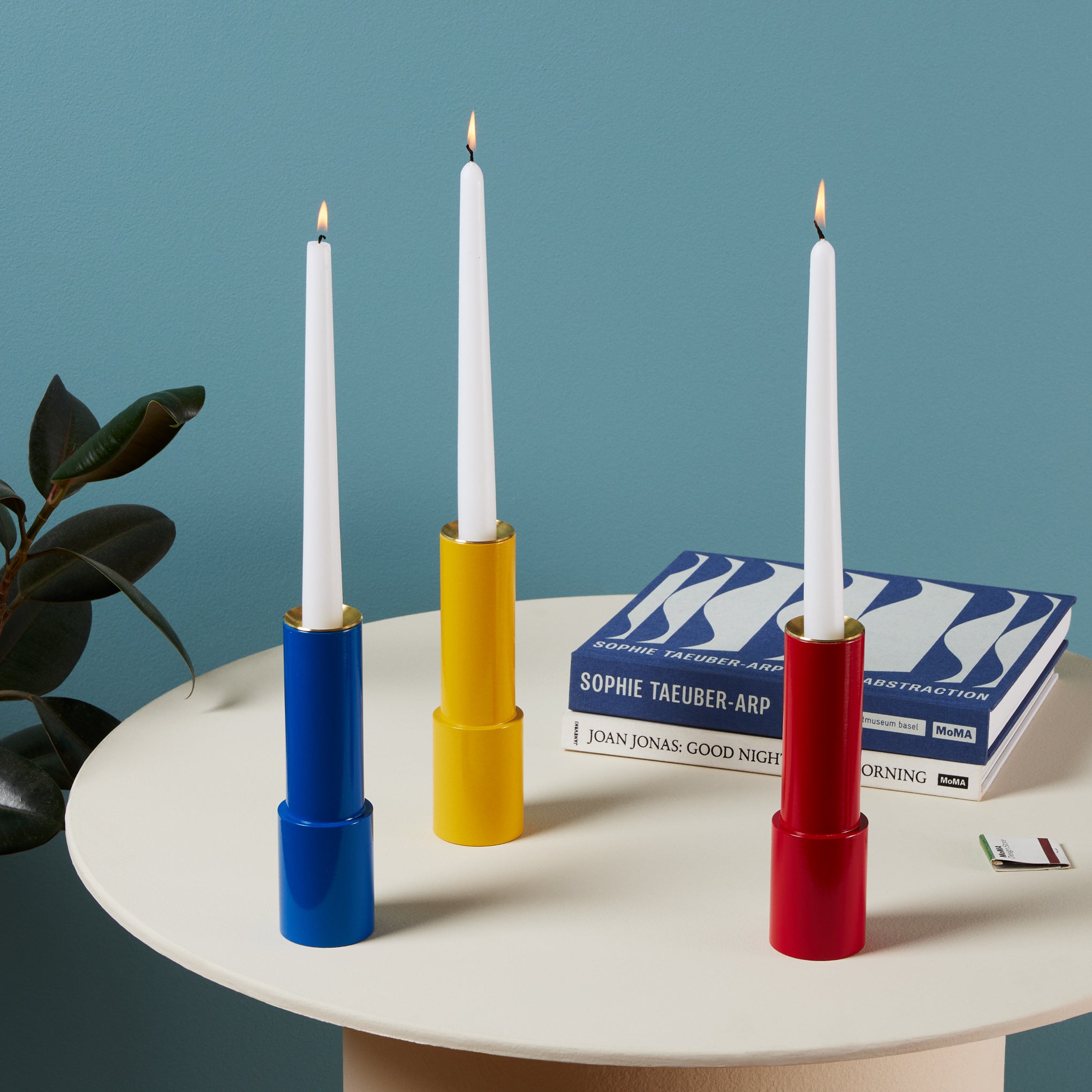 Sophie Taeuber-Arp Candle Holder - Blue - Image 2
