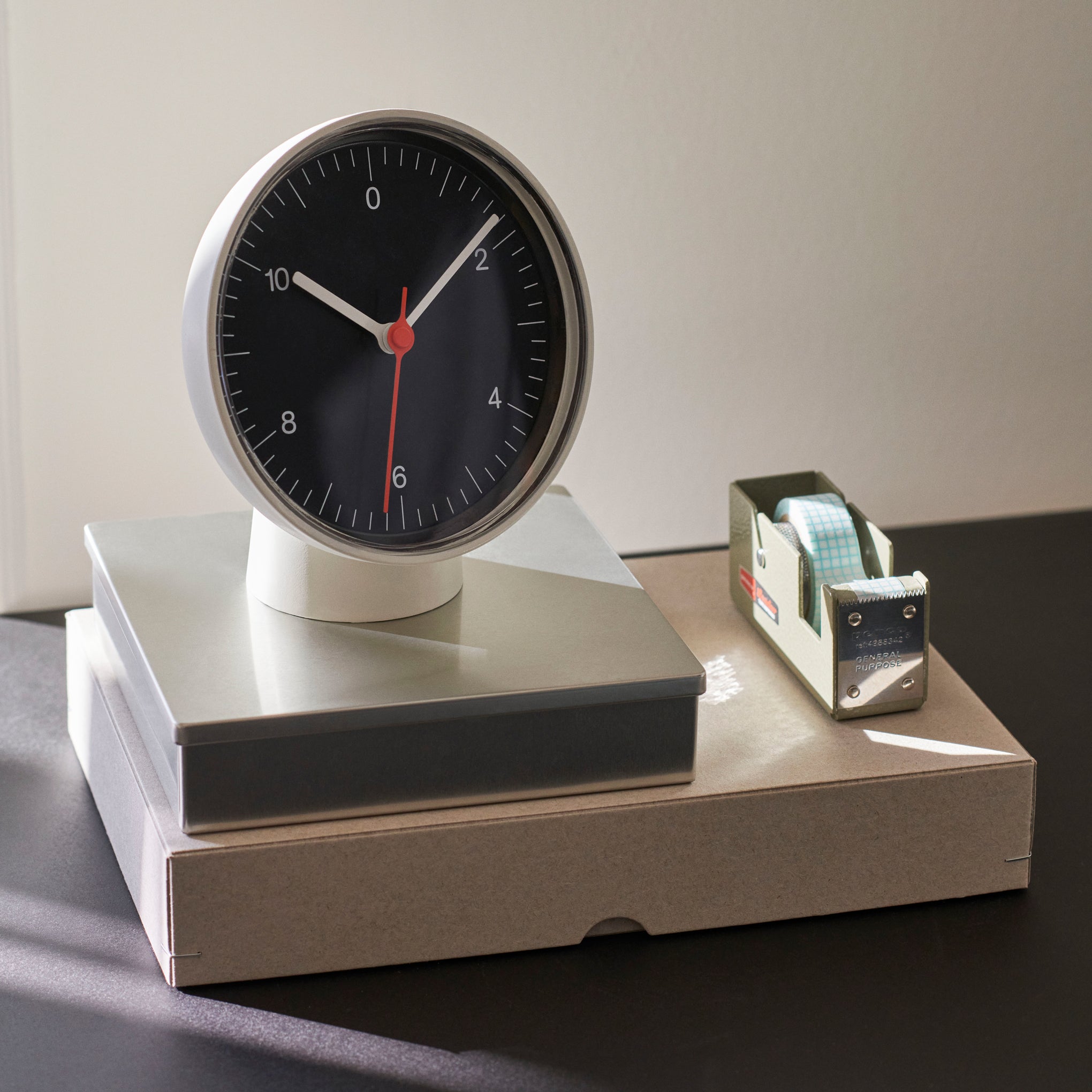 HAY Jasper Morrison Table Clock - Dark Green - Image 2