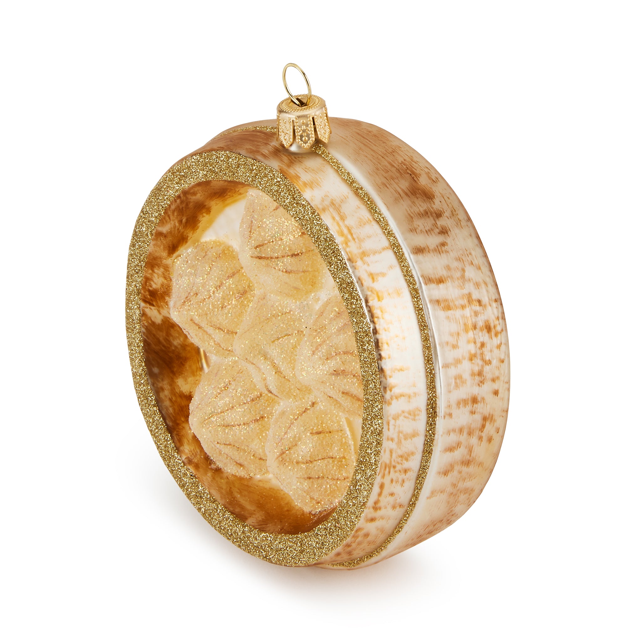 NYC Glass Holiday Ornament - Soup Dumplings - Image 3