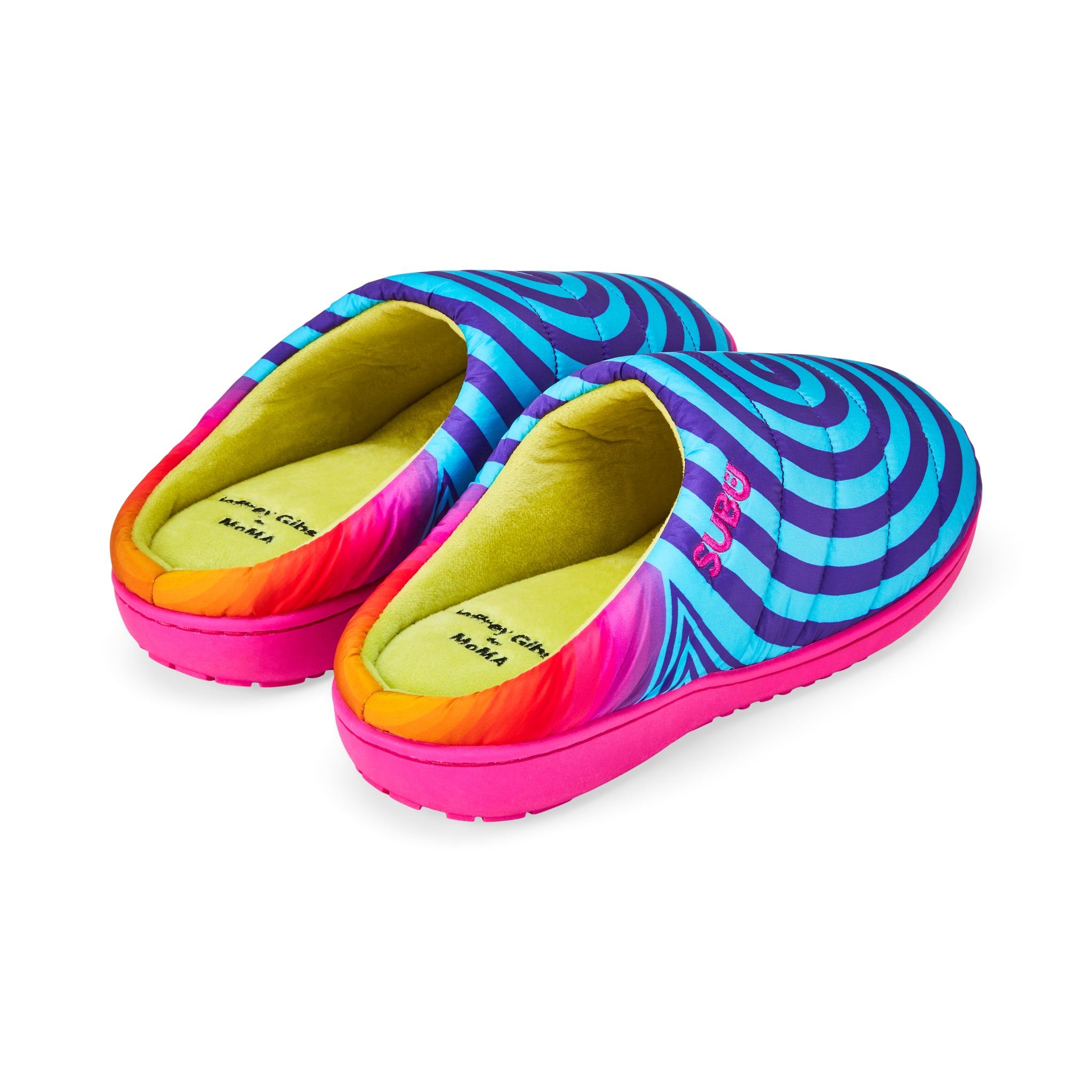Jeffrey Gibson for MoMA Subu Slippers - Aura Spiral - Image 4