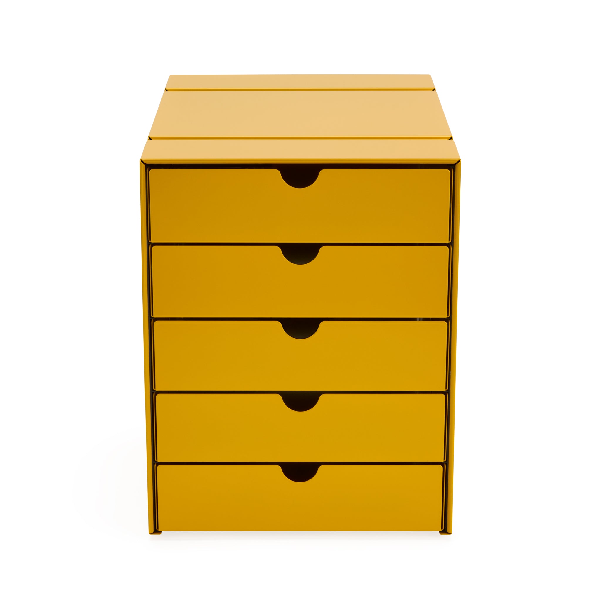 USM Haller 5-Drawer Set - Yellow