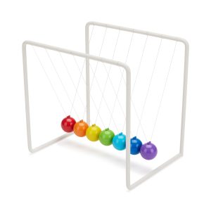 Colorful Newton's Cradle Desktop Toy