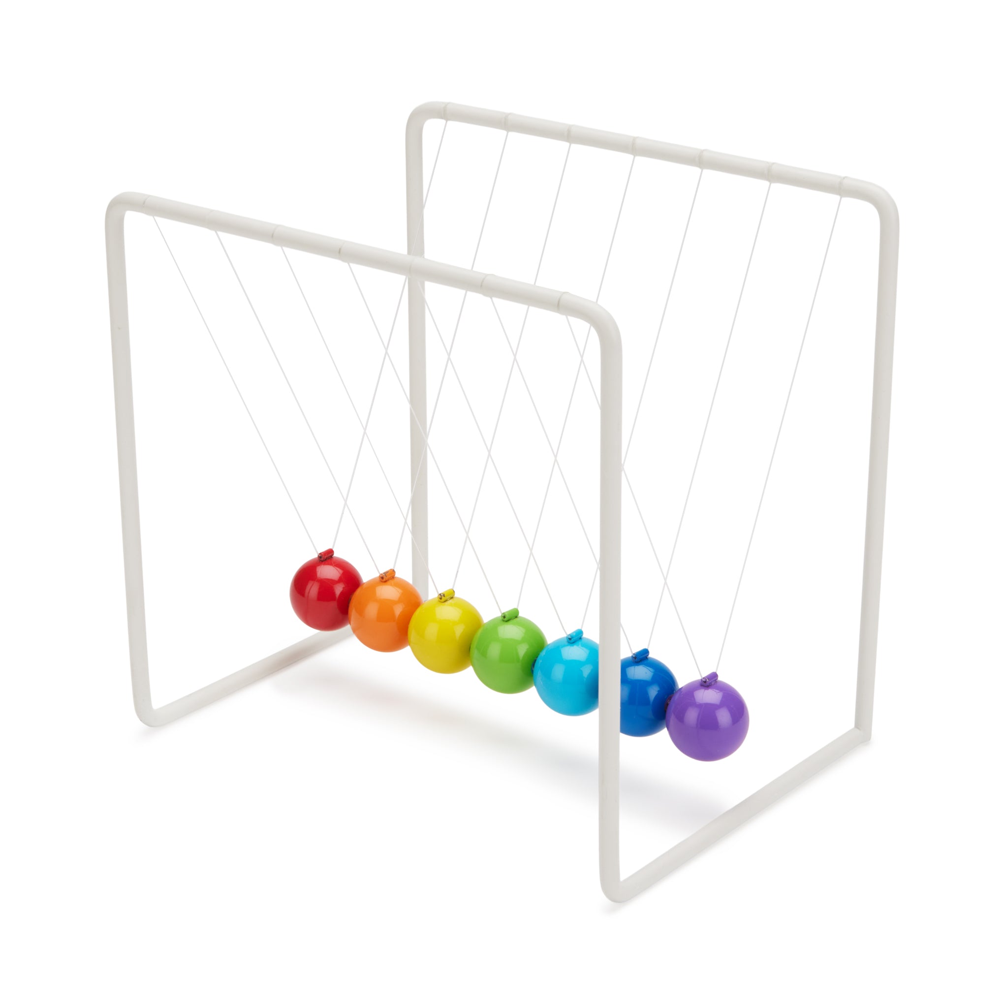 Colorful Newton's Cradle Desktop Toy