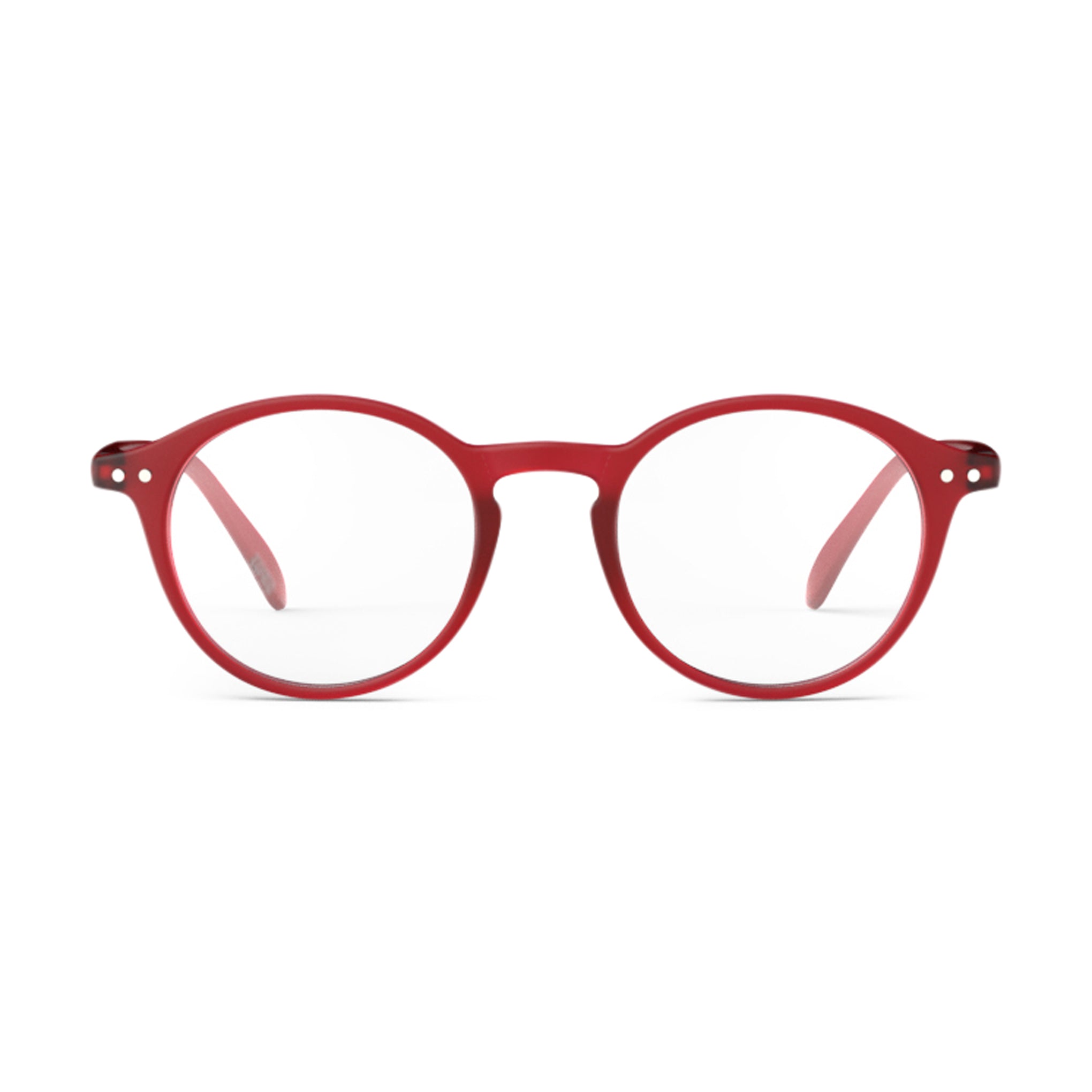 IZIPIZI Round Reading Glasses #D - Red