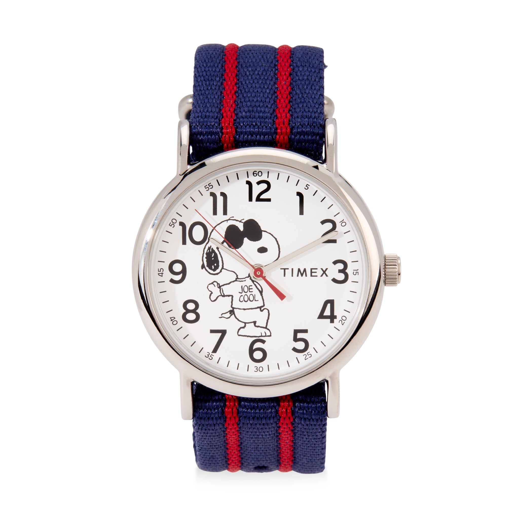 Snoopy Weekender Watch - Blue/ Red