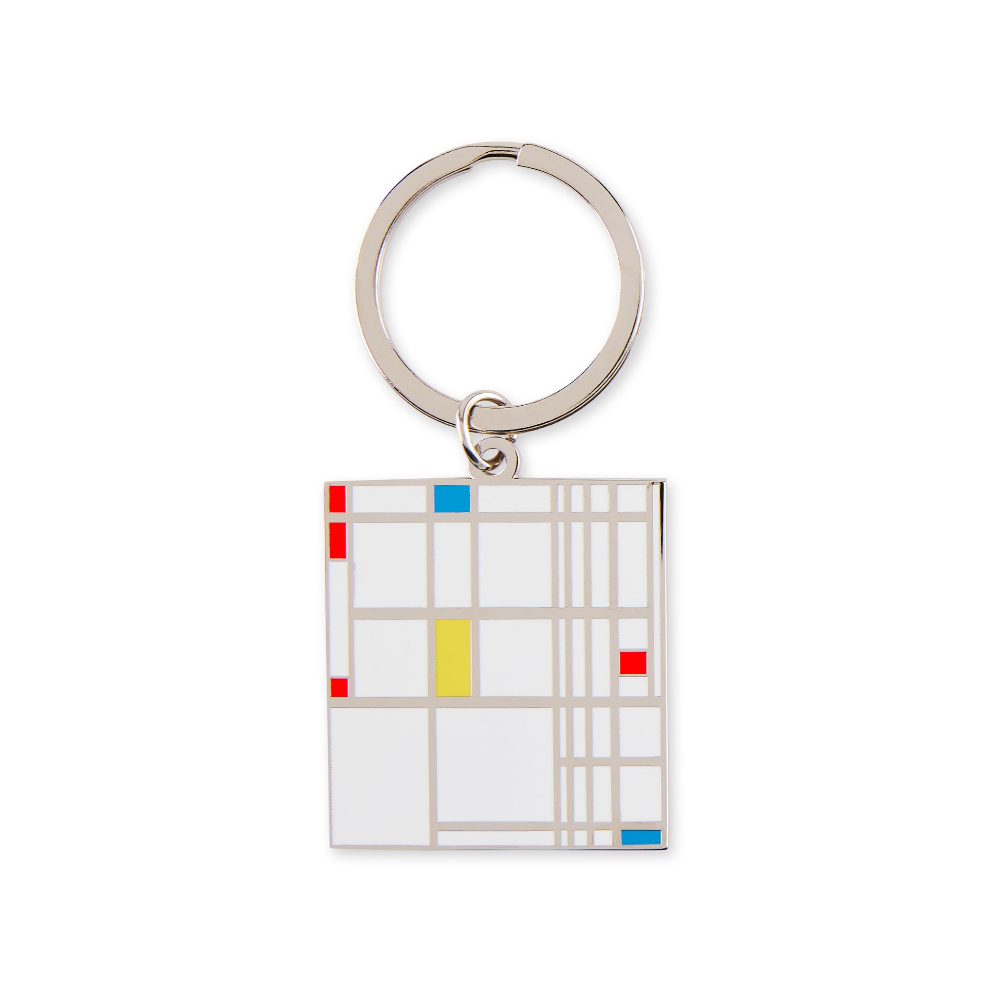 MoMA Artist Enamel Keyrings - Mondrian