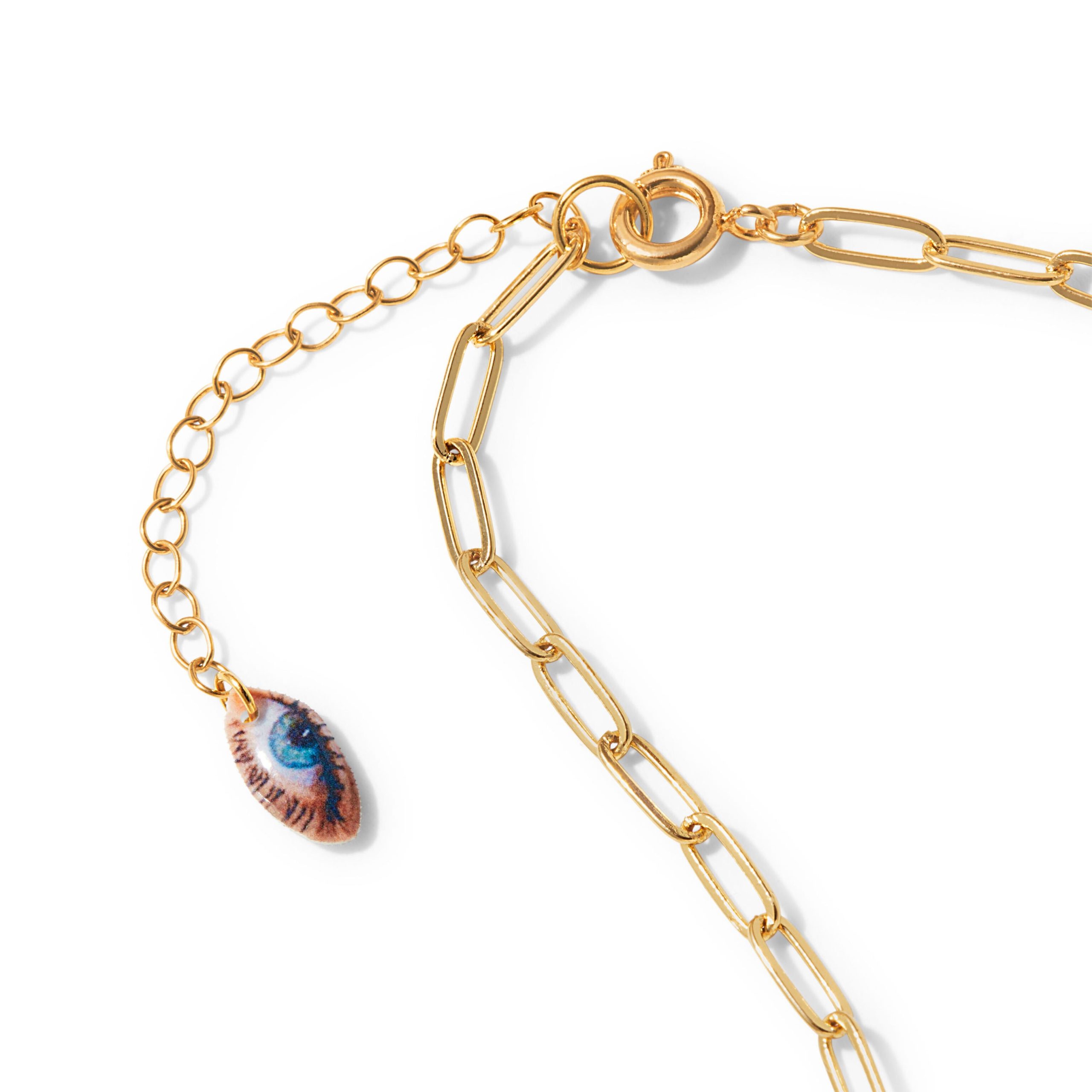 Haricot Vert NYC Charm Pendant Necklace - Pizza - Image 4