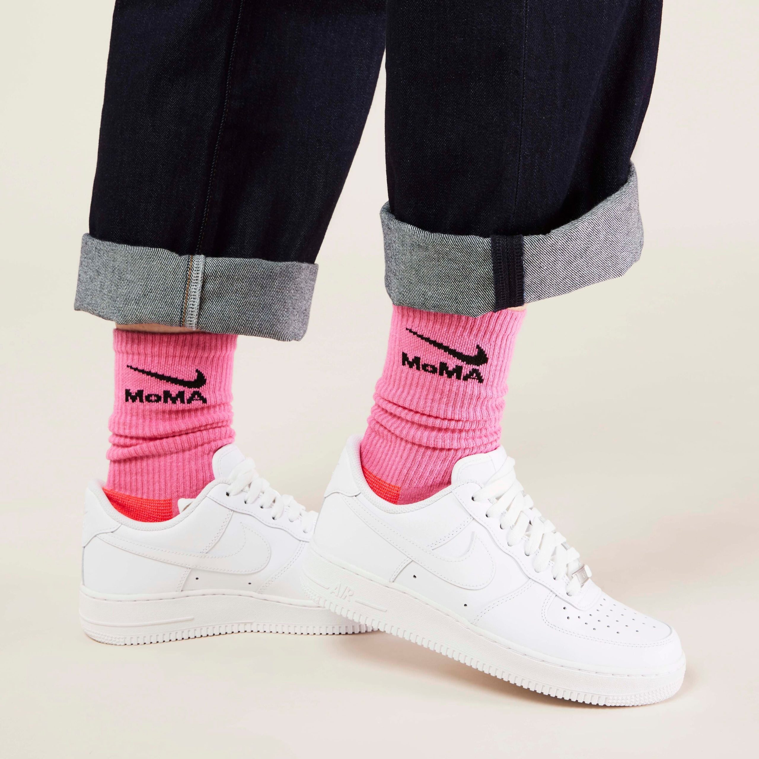 MoMA Nike Everyday Socks - Pinksicle - Image 5