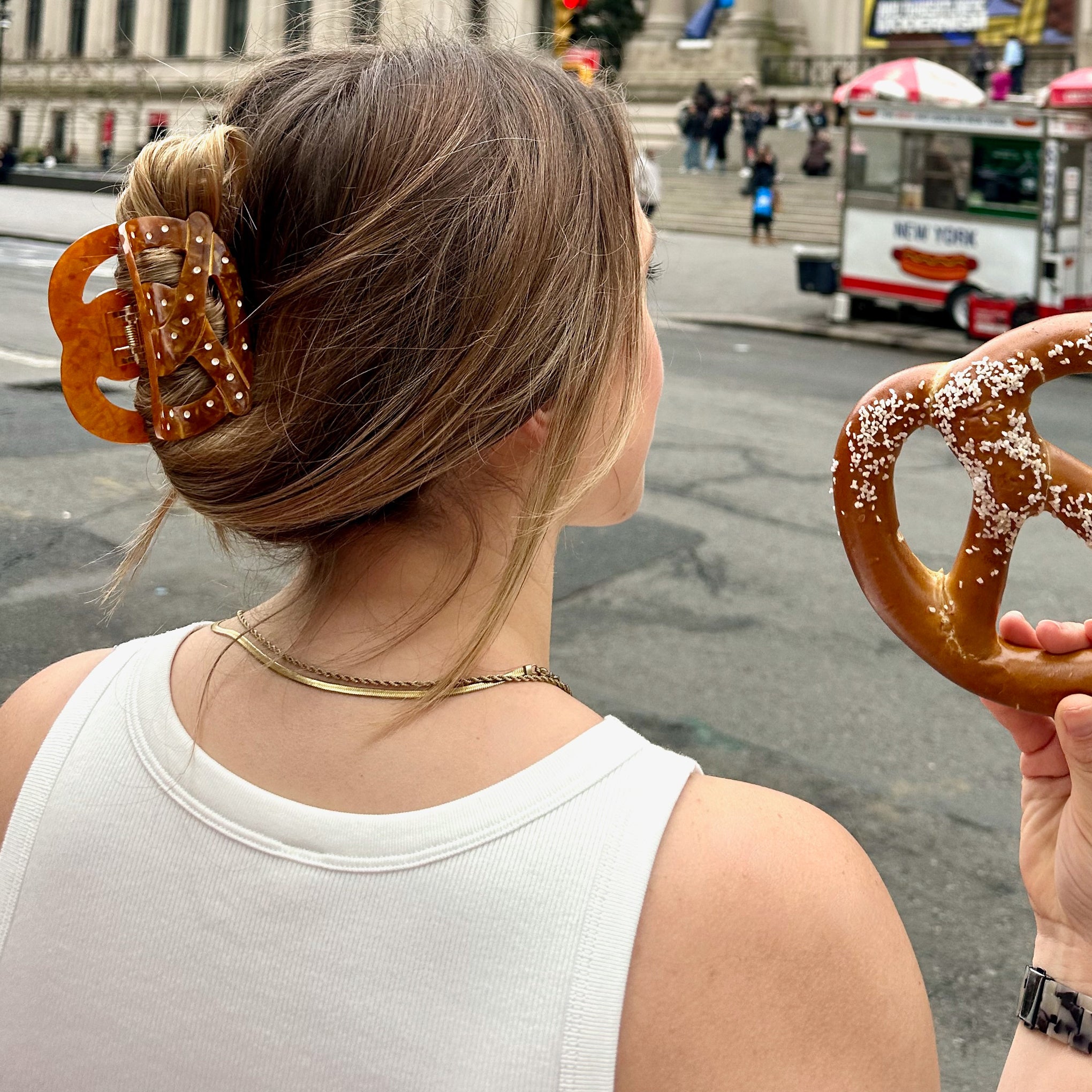 Solar Eclipse Hair Clip - Pretzel - Image 2