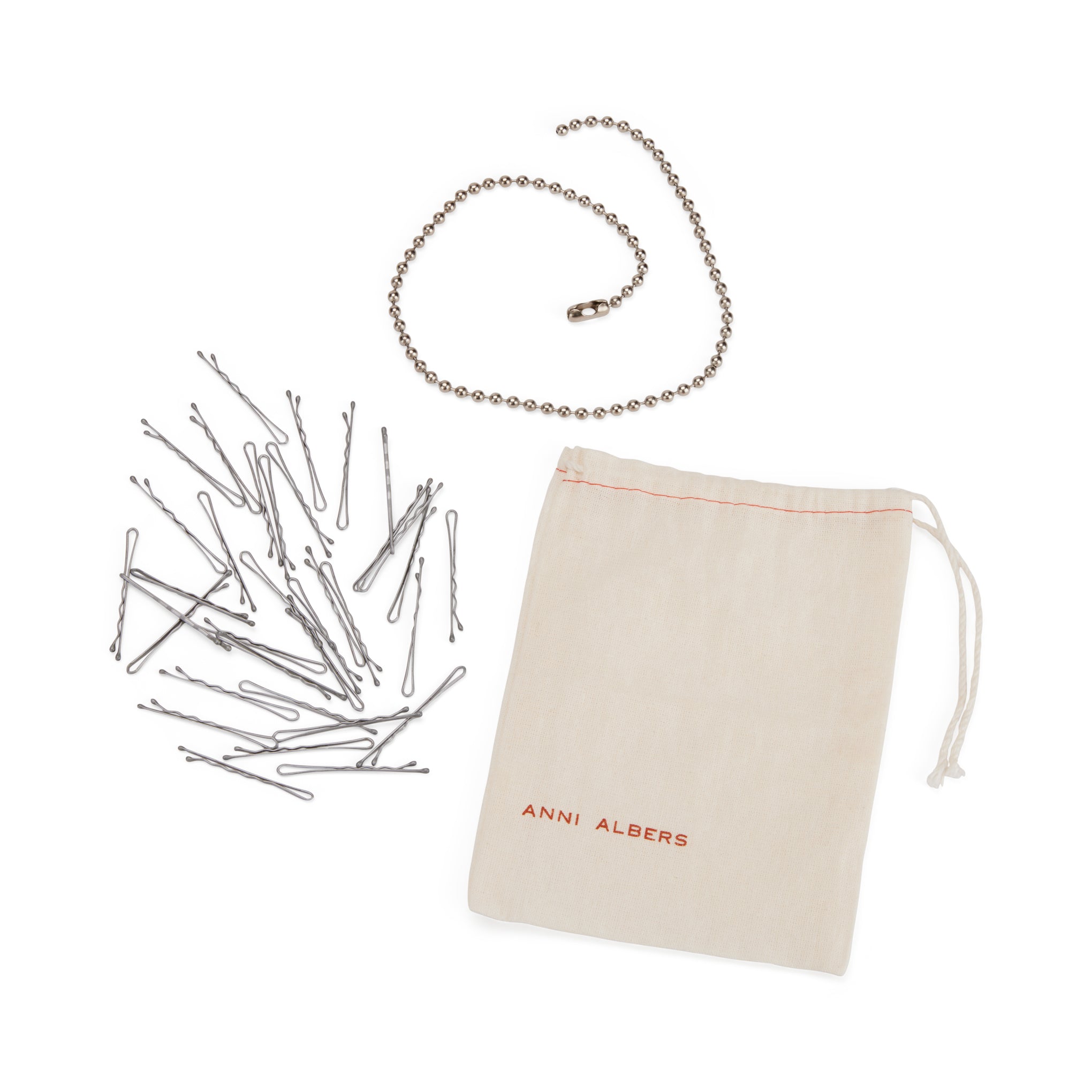 Anni Albers Make Your Own Necklace Jewelry Kit - Silver - Image 12