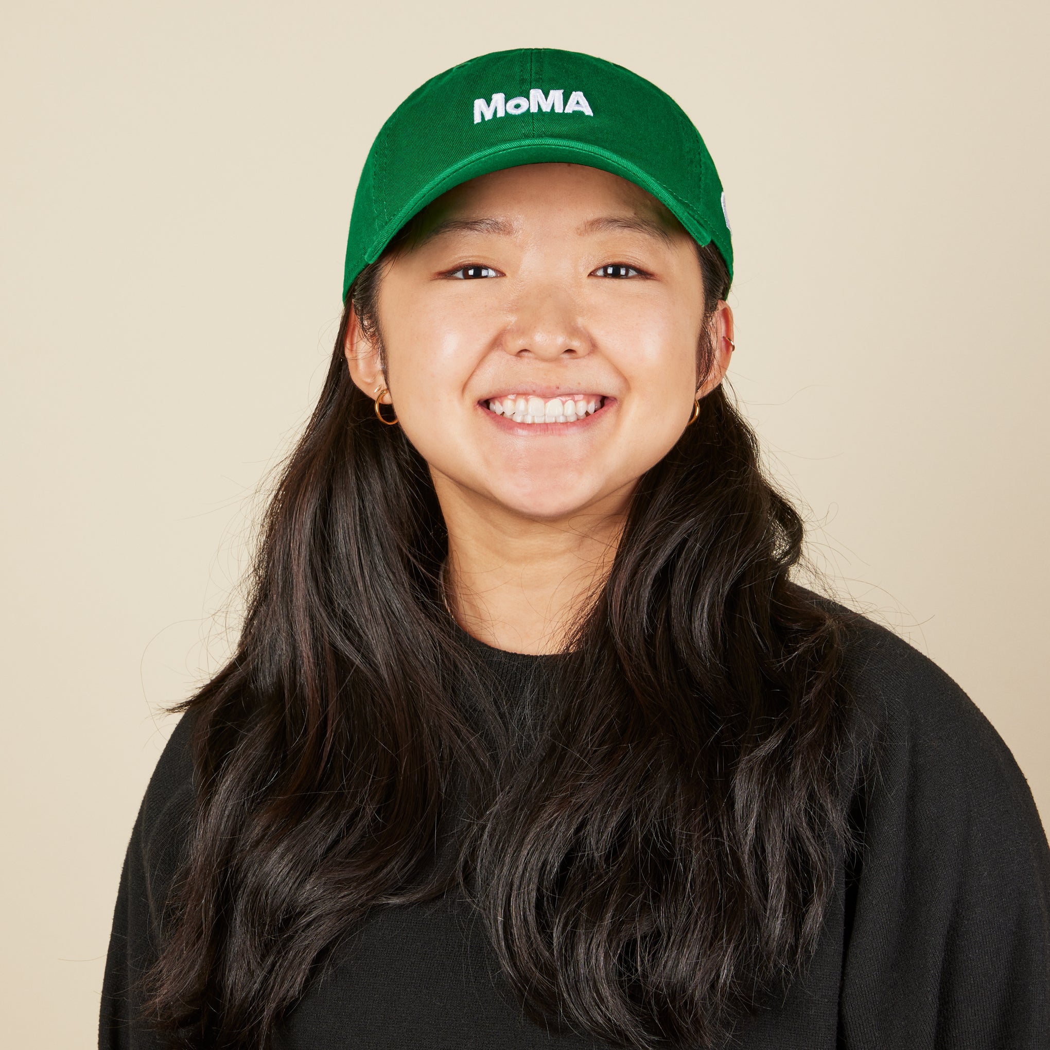 MoMA Adjustable Baseball Cap - Kelly Green - Image 7