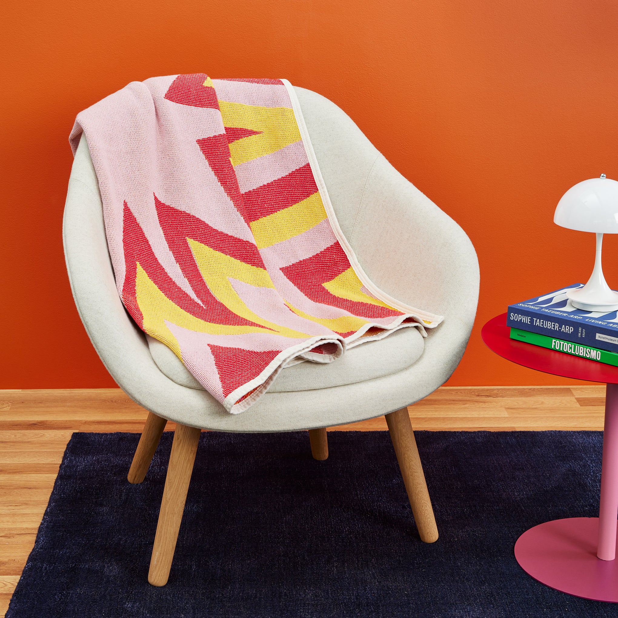 Liz Collins Bang! Recycled Cotton Throw Blanket - Image 2