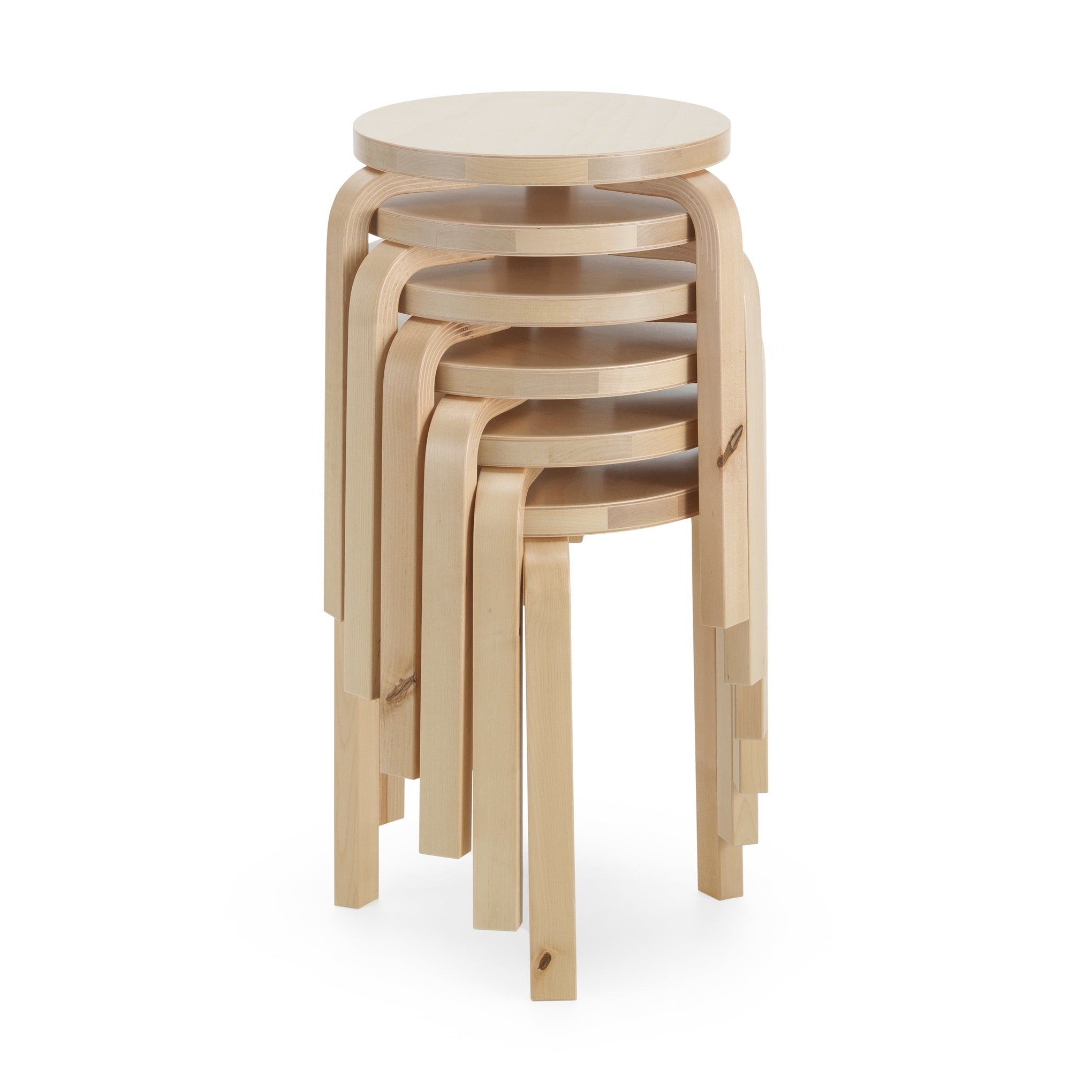Artek Aalto Stacking Stool 60 - Villi - Image 3