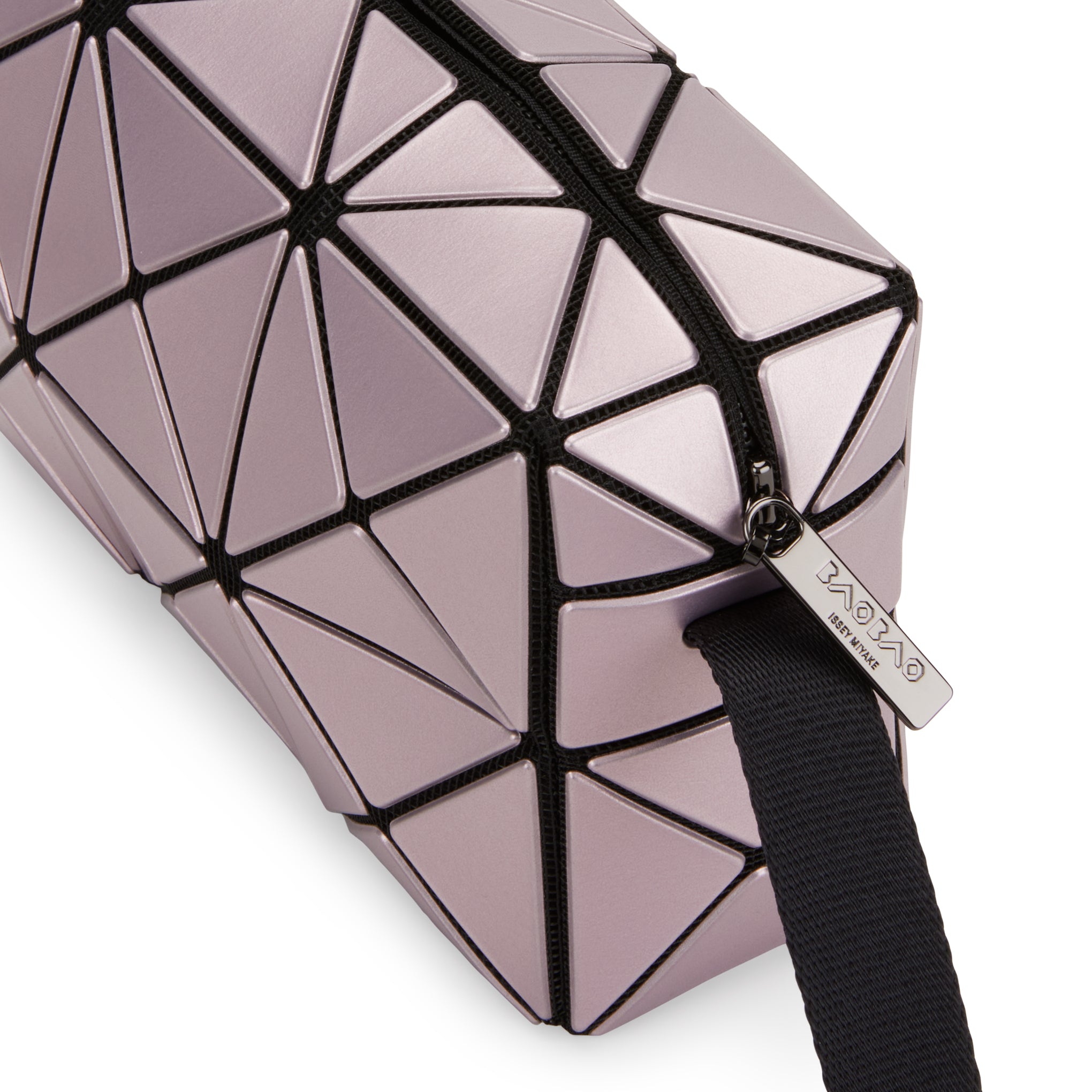 BAO BAO ISSEY MIYAKE Metallic Cuboid Crossbody Bag - Light Pink - Image 4