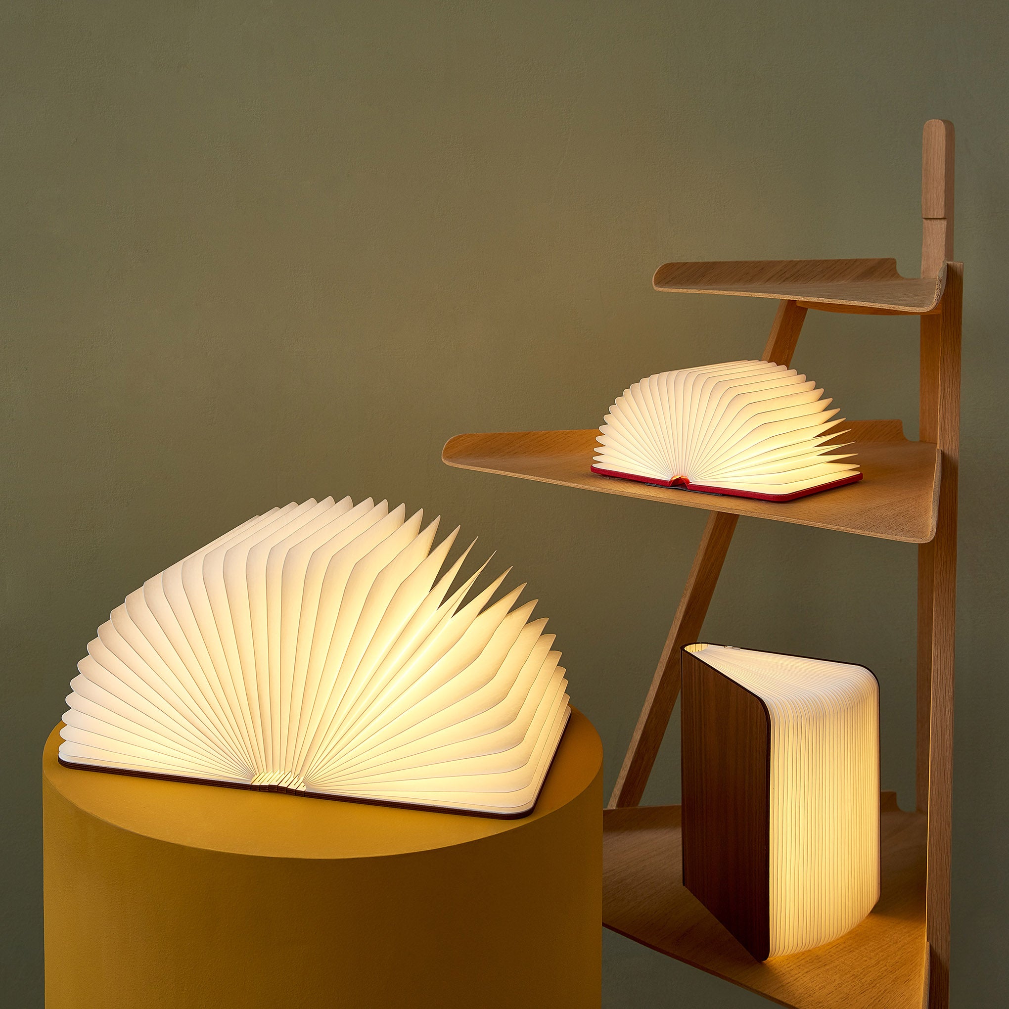 Lumio Book Lamp - Walnut - Image 8