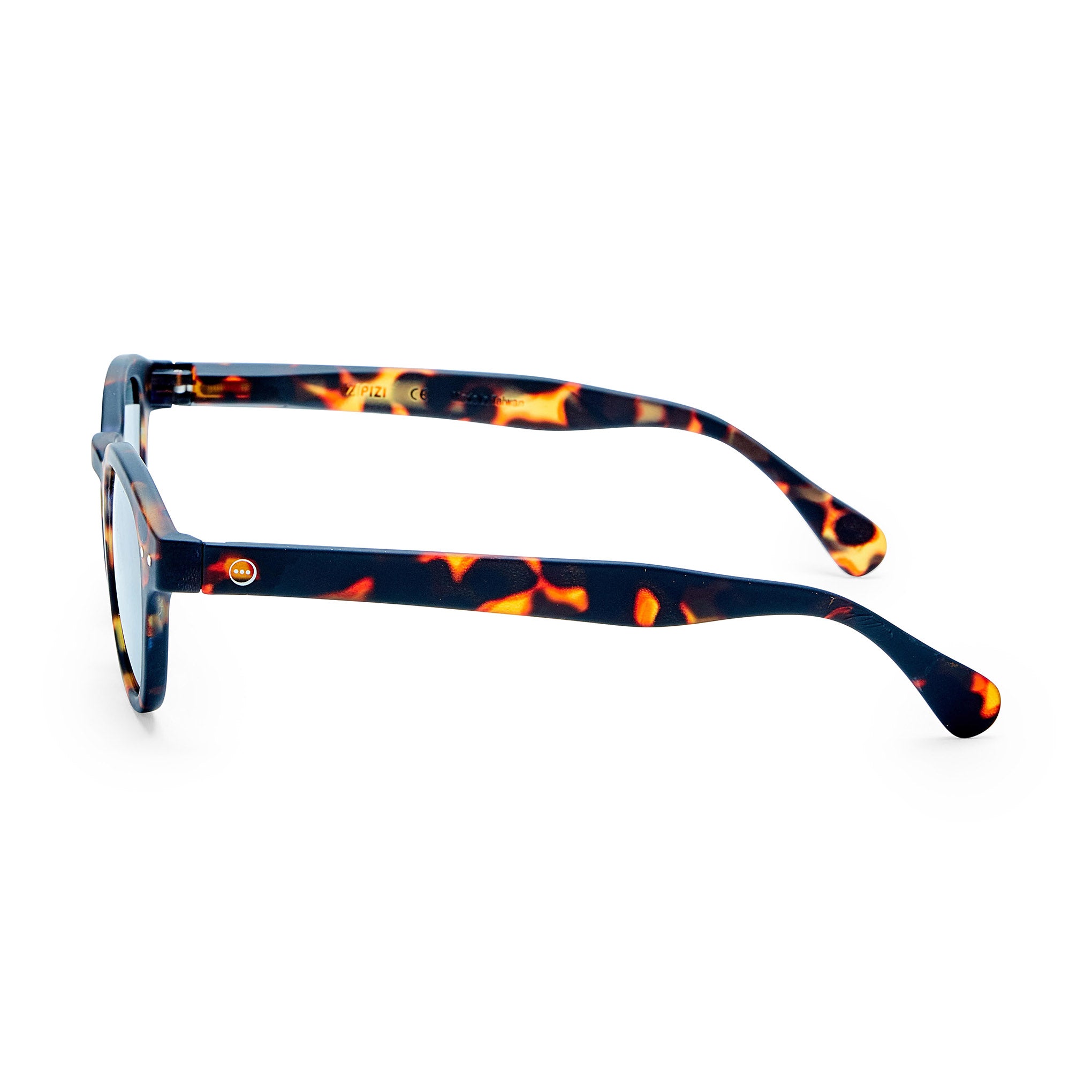 IZIPIZI Rounded-Edge Square Sunglasses #C - Tortoise - Image 7