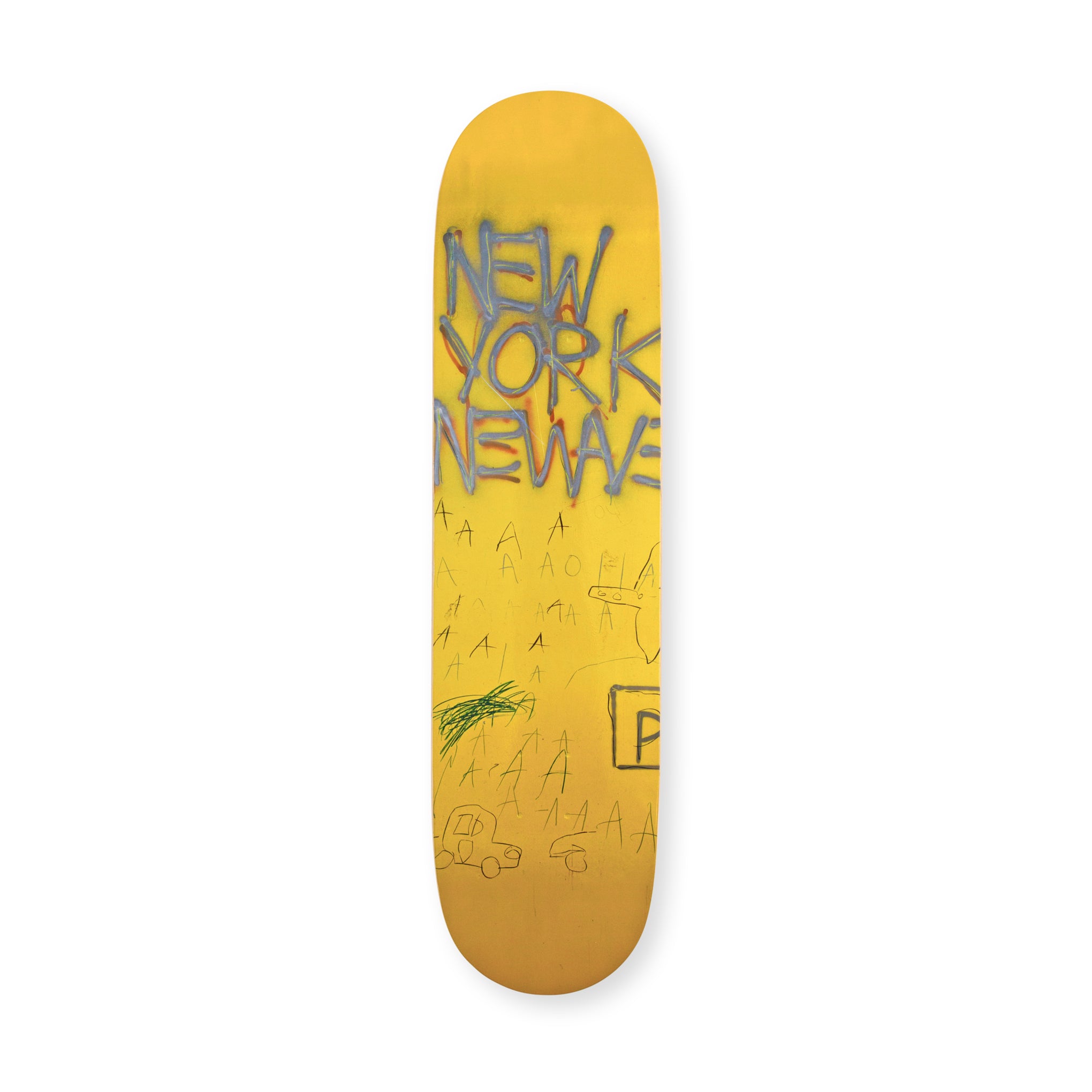 Jean-Michel Basquiat Untitled (New York) Skateboard from The Skateroom