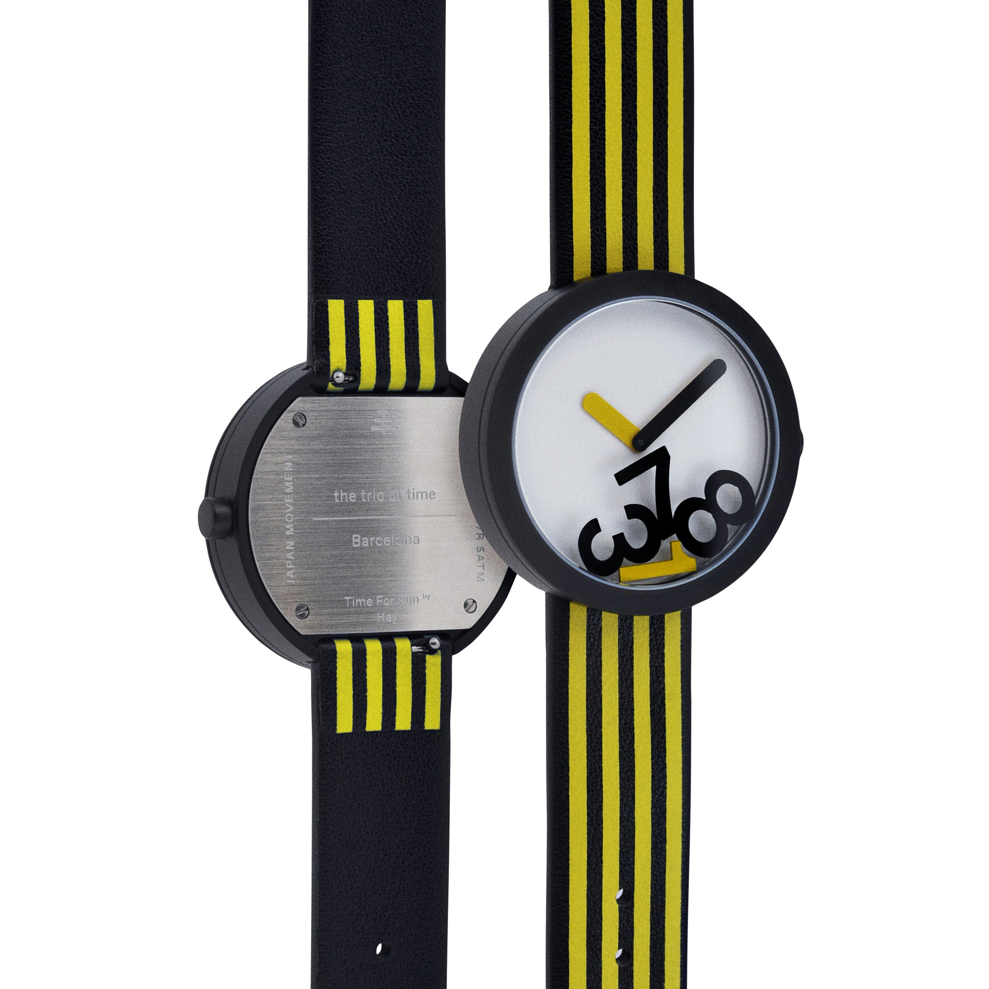 Hey Studio Time For Fun Watch - Yellow - Image 3