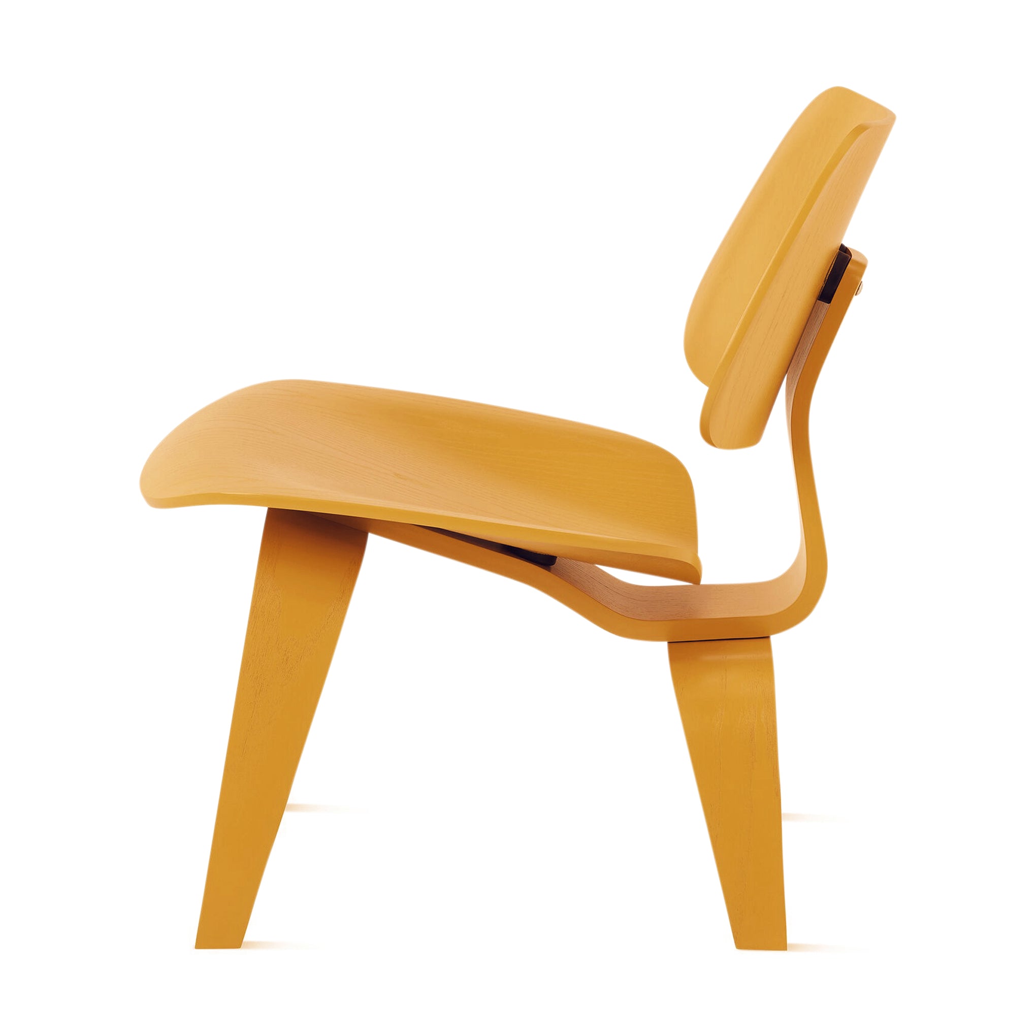 Eames® Molded Plywood Lounge Chair (LCW) from Herman Miller - Ochre - Image 3