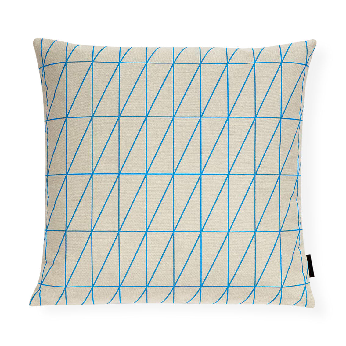 Maharam Bright Angle Cyan Pillow