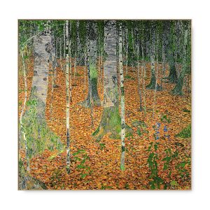 Klimt: The Birch Wood Framed Print