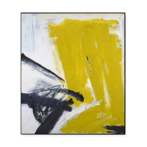 Kline: Zinc Yellow Framed Print