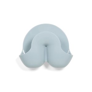 Swell Coat Rack & Wall Organizer - Blue/ Gray