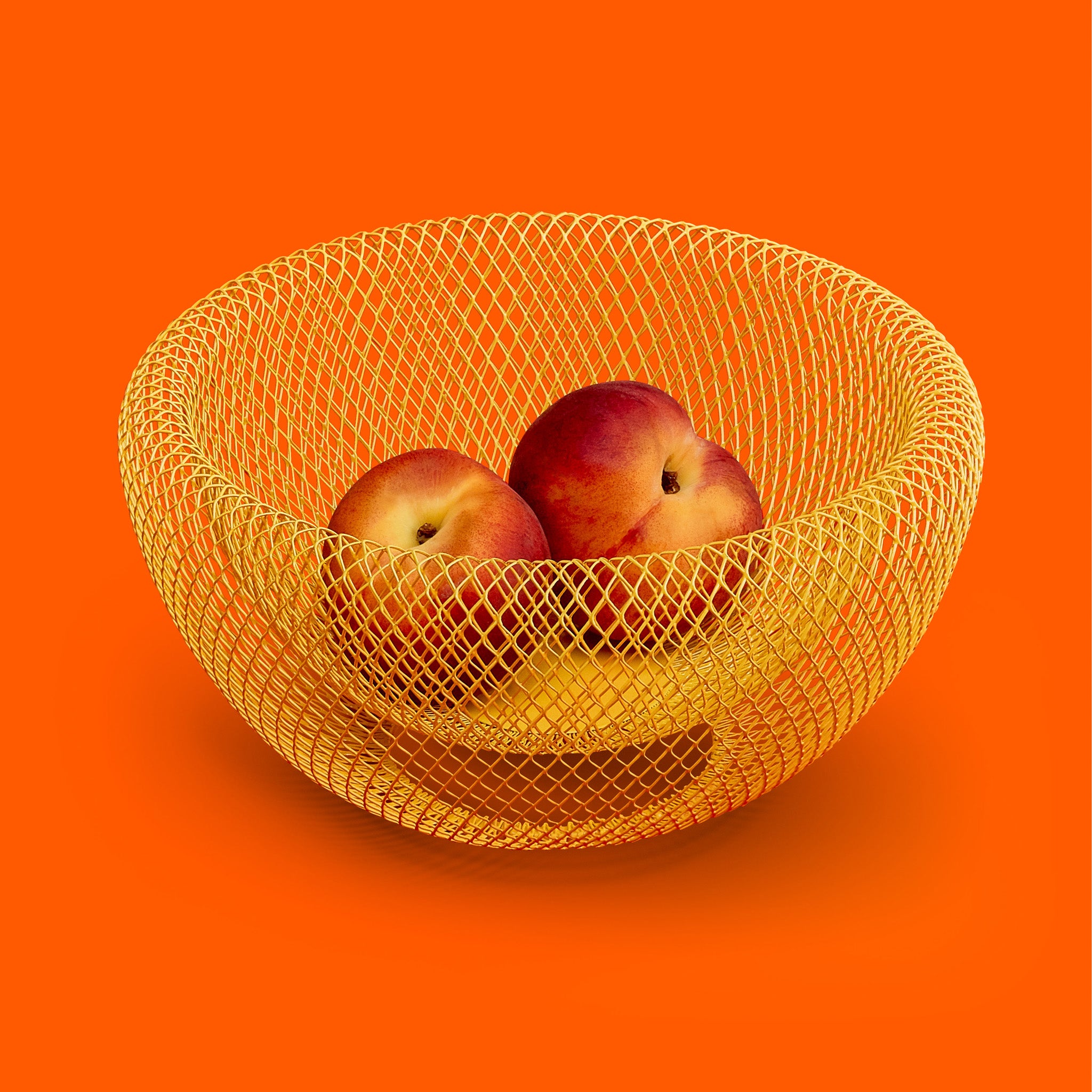 Wire Mesh Bowls - Yellow - Image 2