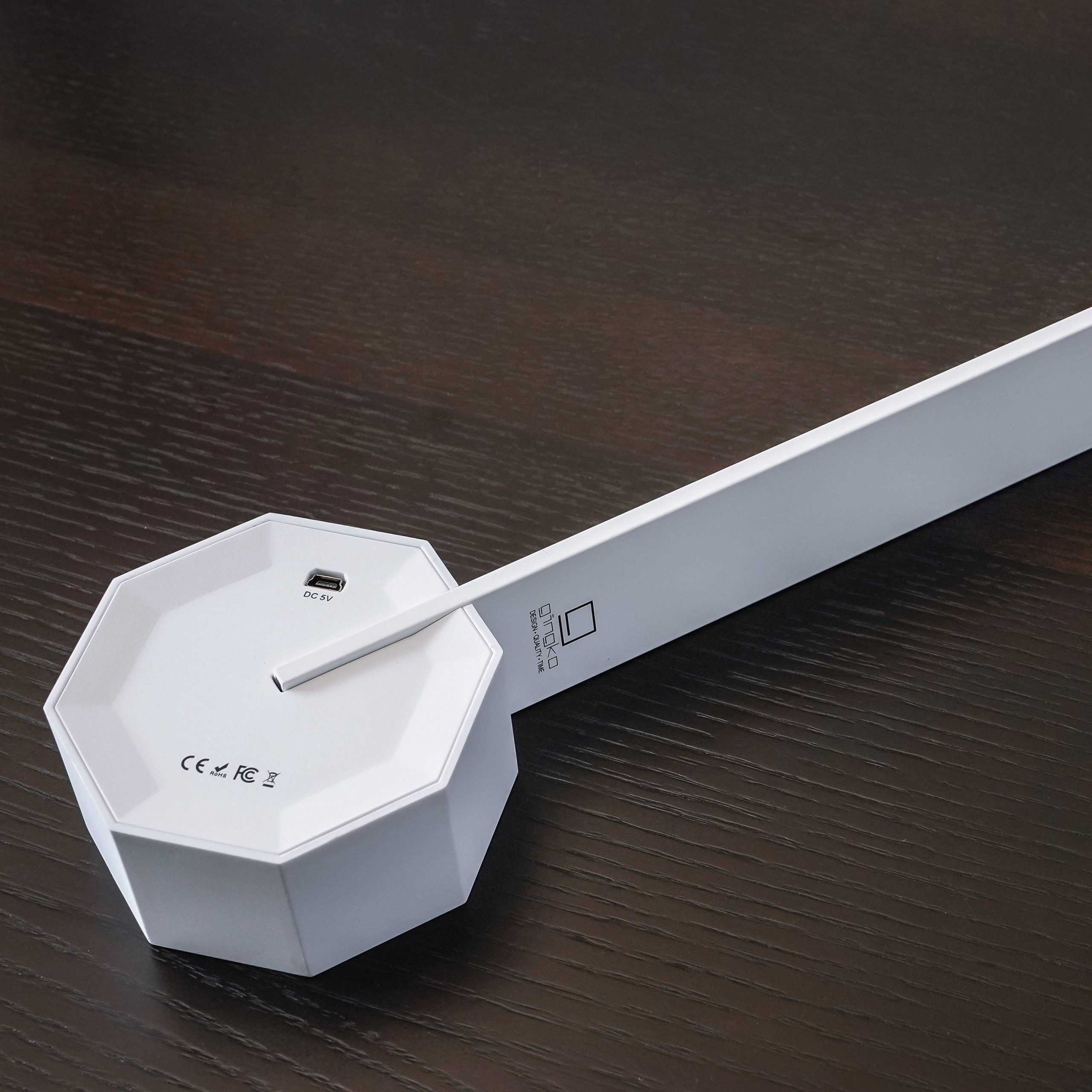 Octagon Portable Desk Light - Walnut - Image 20