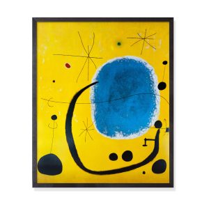 Mir??: L'Oro dell'Azzurro Framed Print