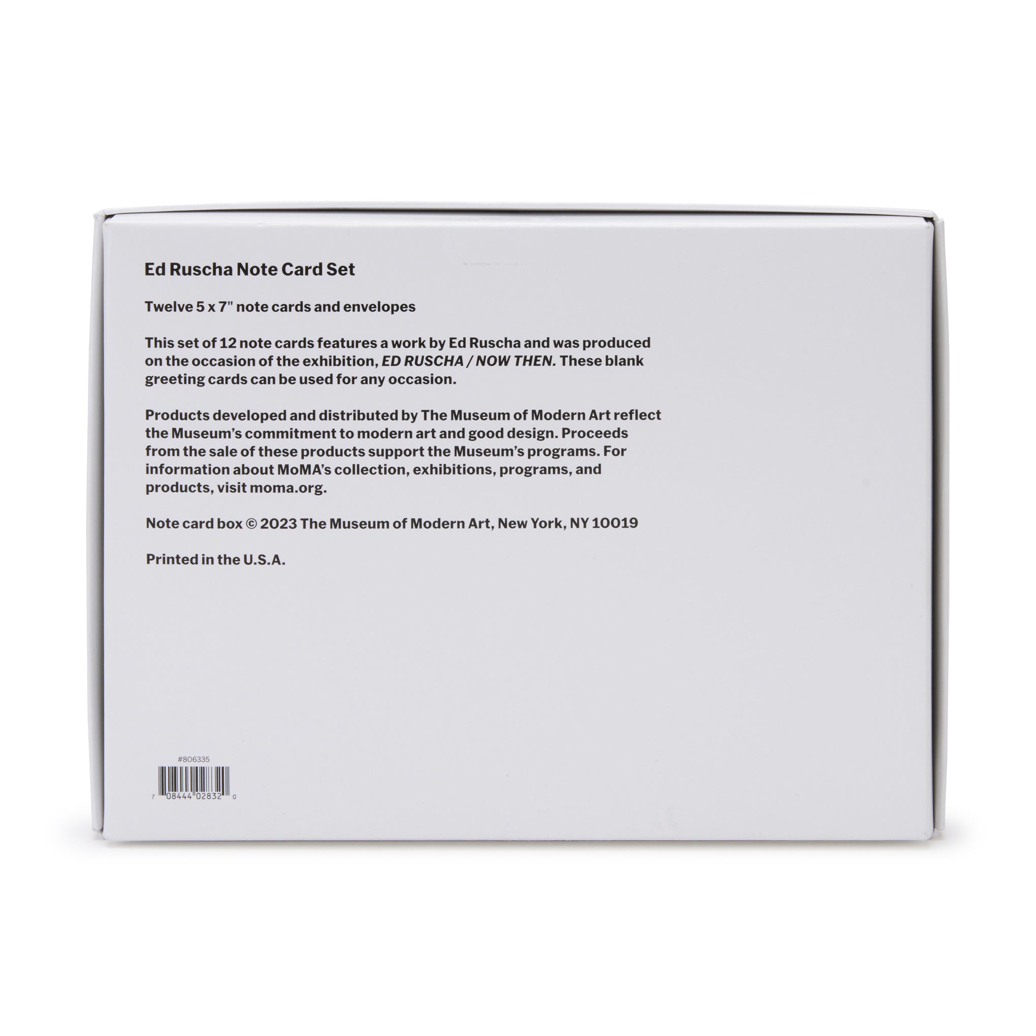 Ed Ruscha Note Cards - Set of 8 - Image 6