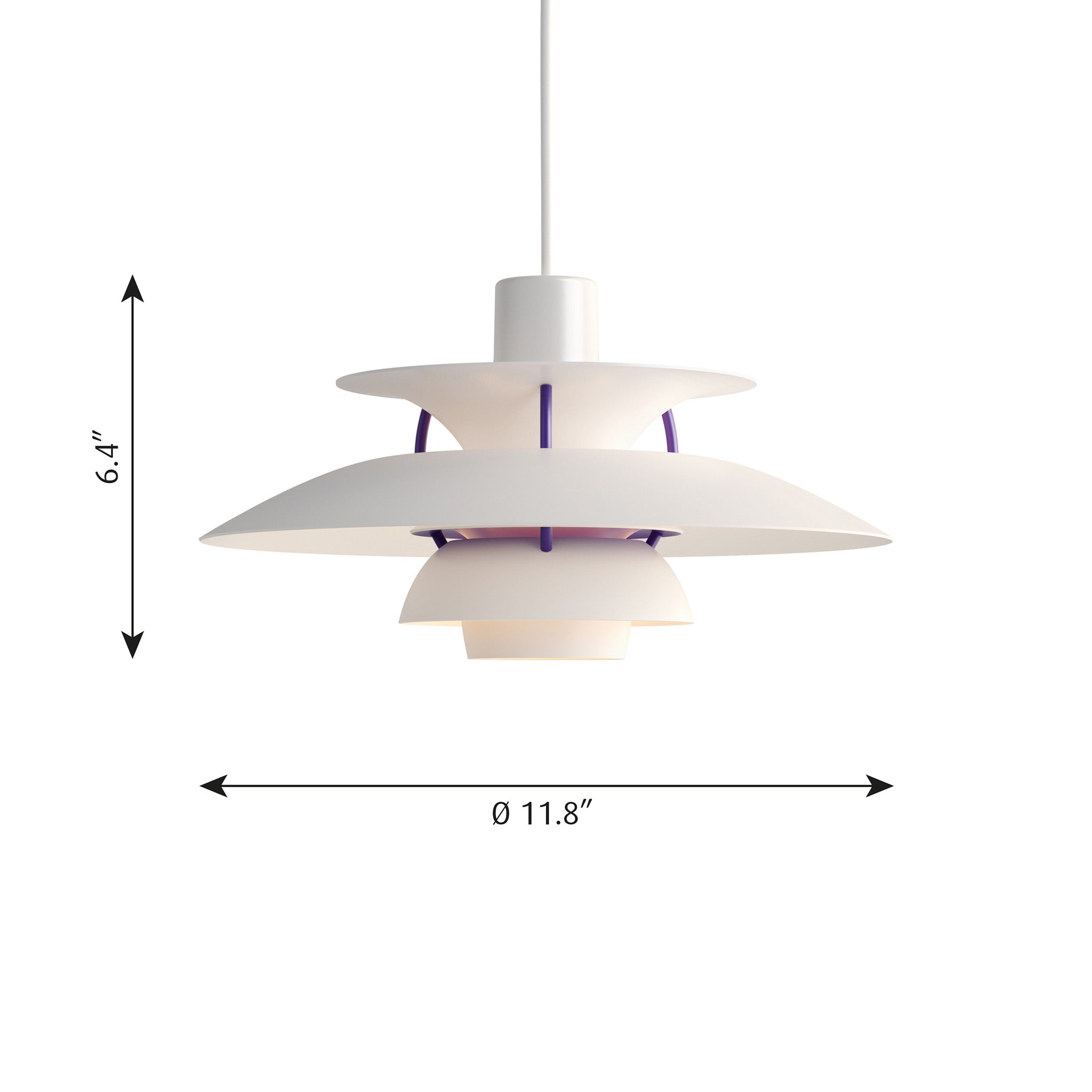 PH 5 Hanging Lamp - Classic White - Image 6