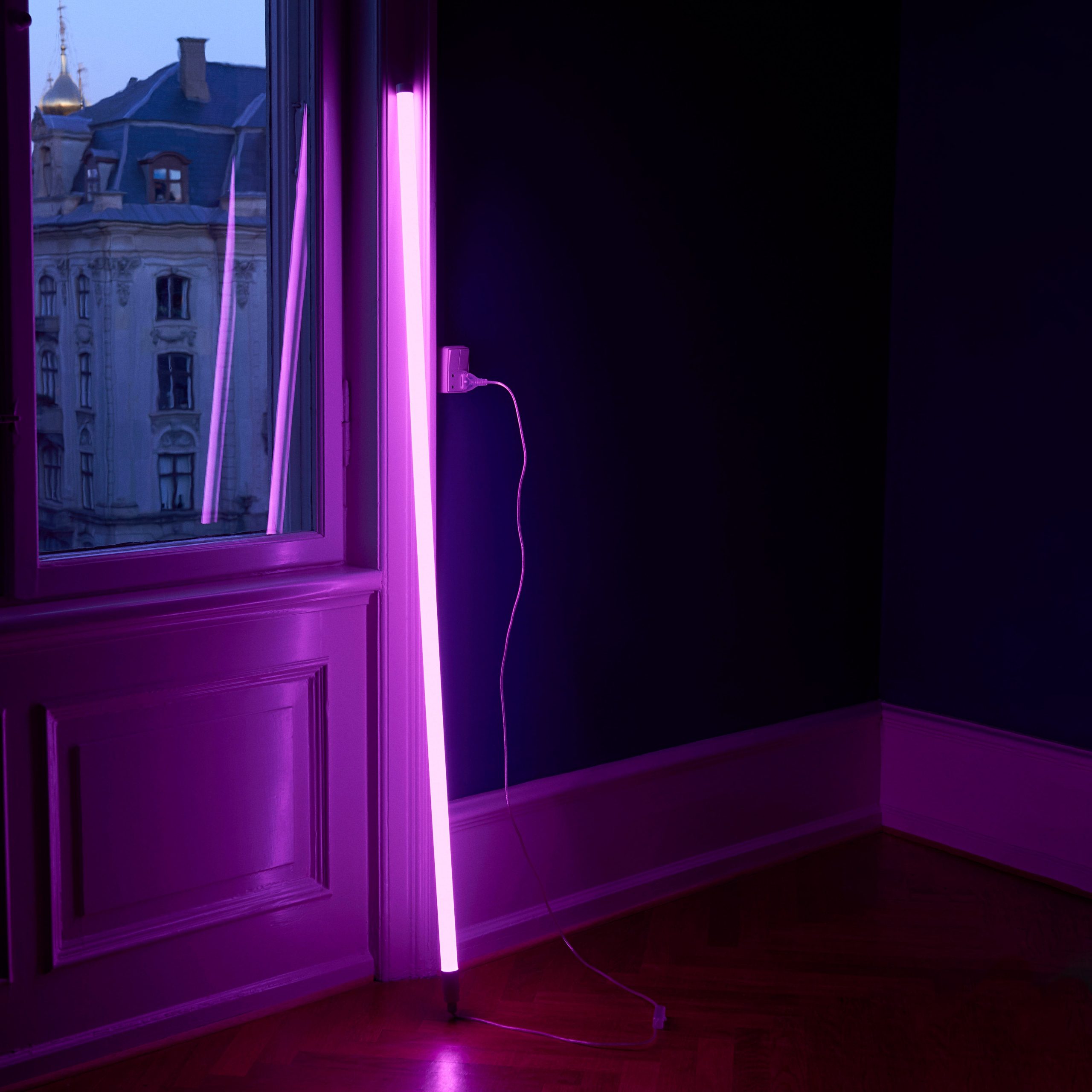 HAY Neon LED Tube Light - Pink - Image 5