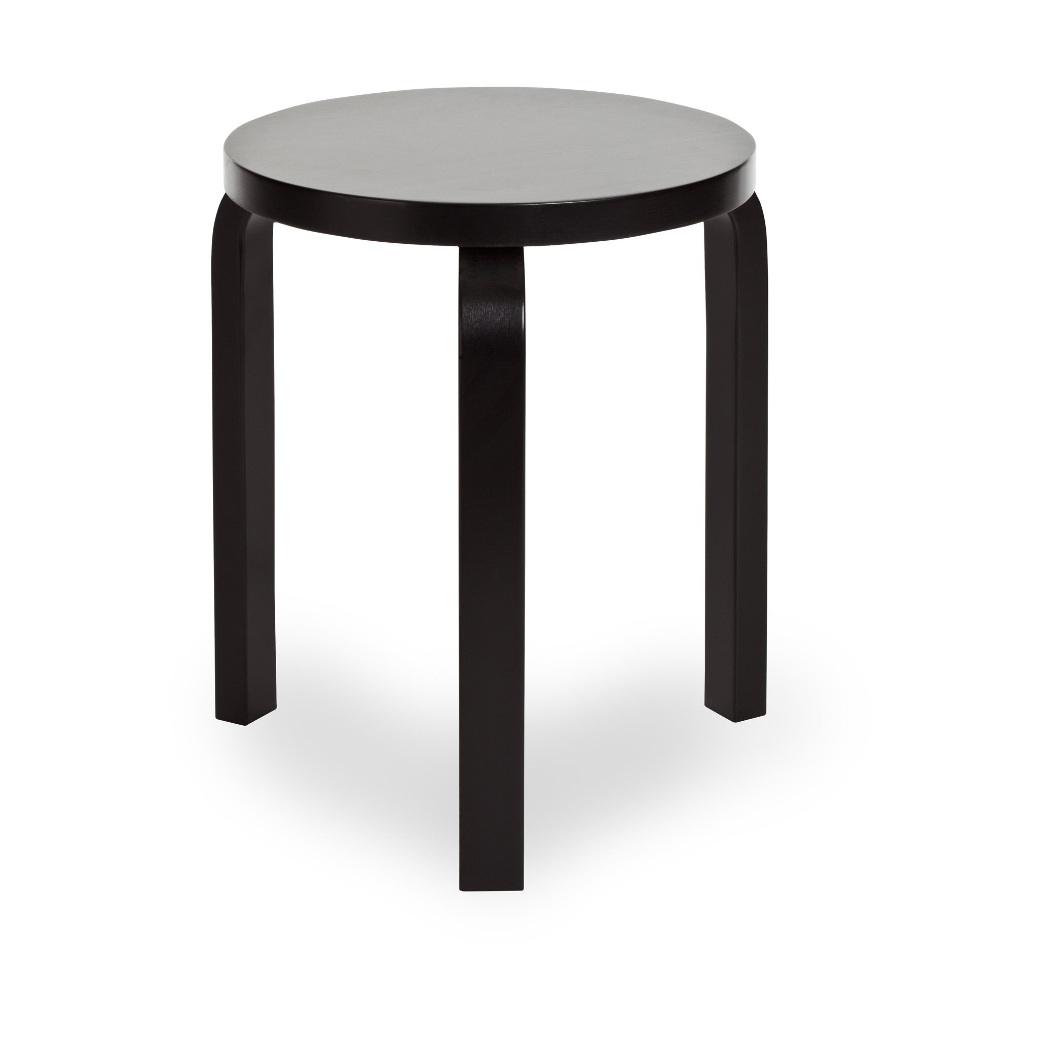 Artek Aalto Stacking Stool 60 - Black/ Black - Image 45