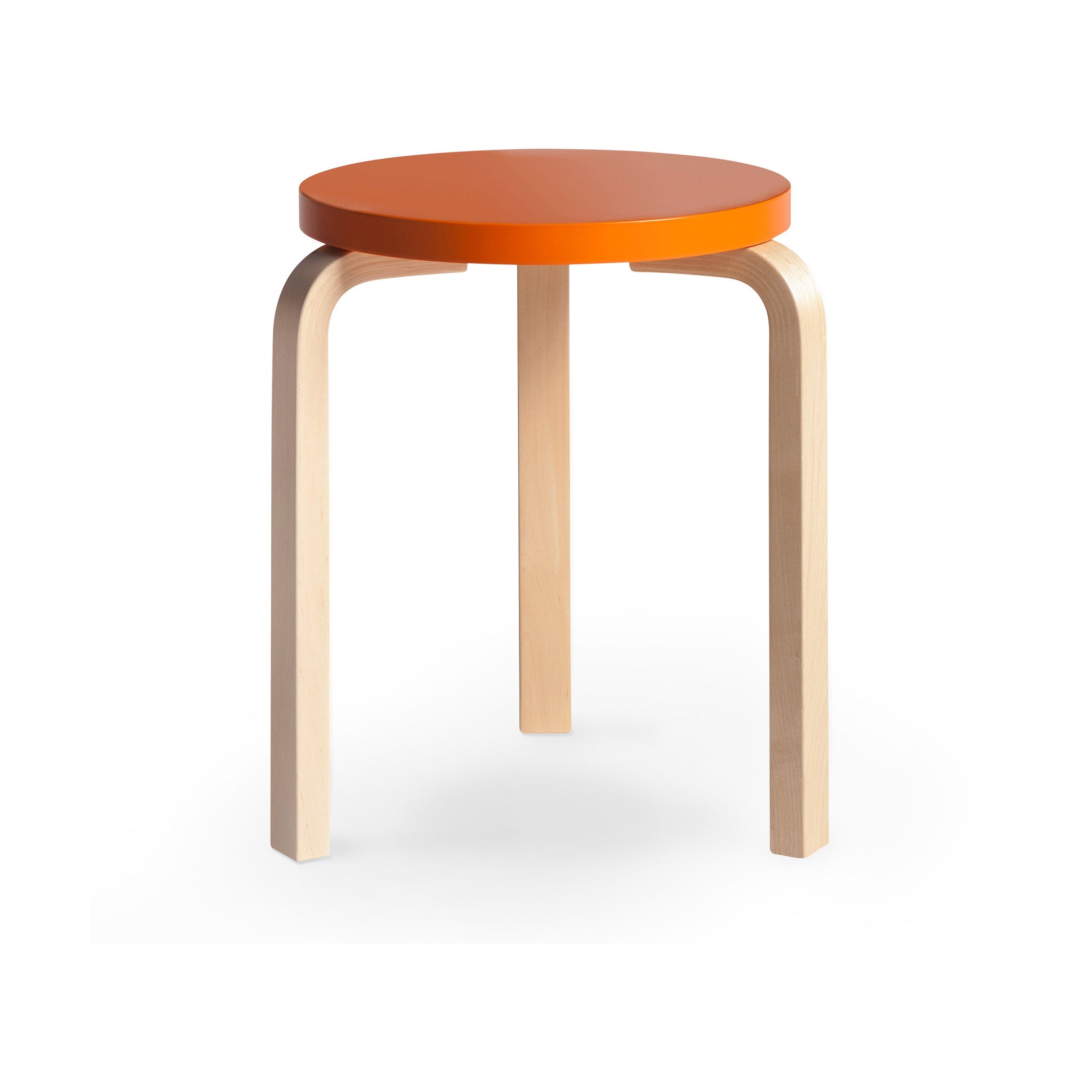 Artek Aalto Stacking Stool 60 - Black/ Black - Image 18