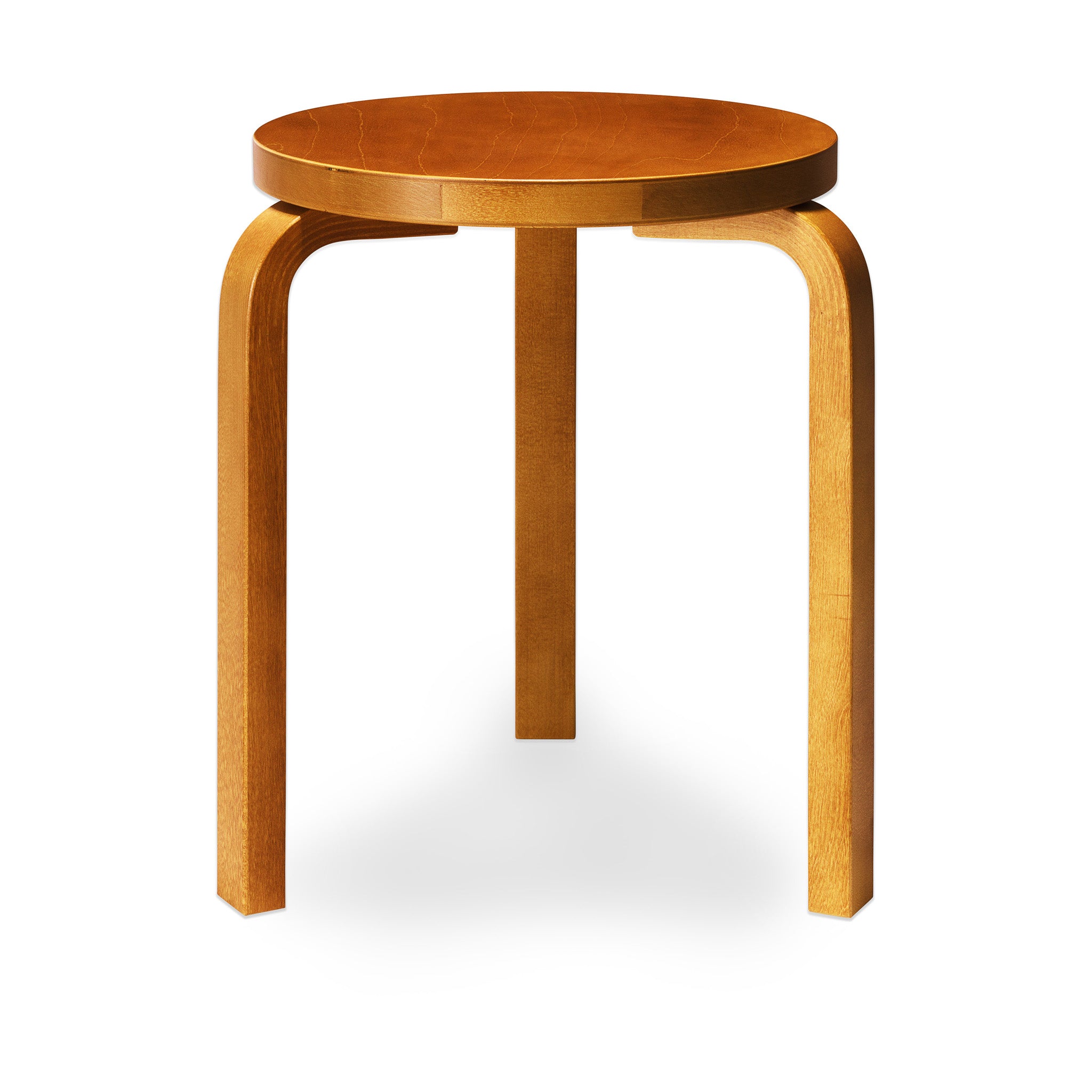 Artek Aalto Stacking Stool 60 - Black/ Black - Image 12