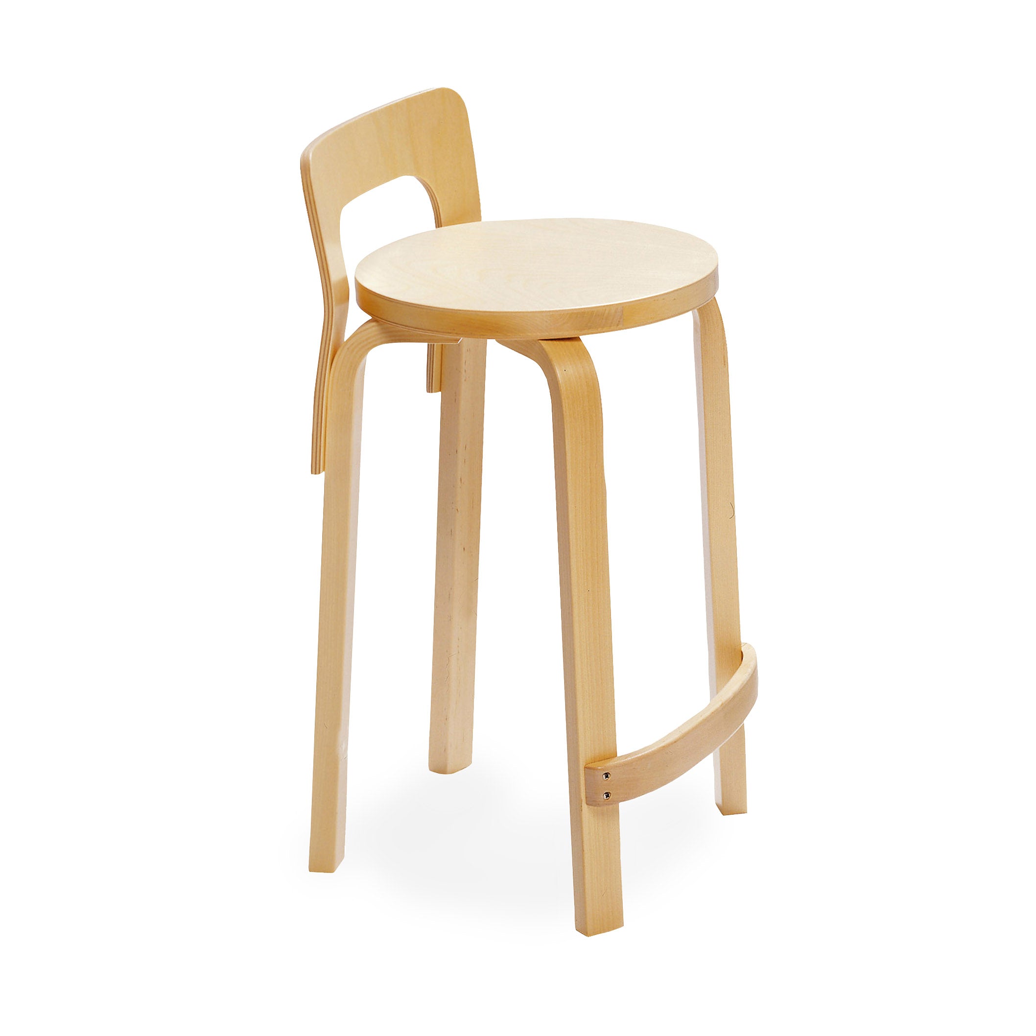 Artek Aalto High Chair K65 - Birch - Image 5