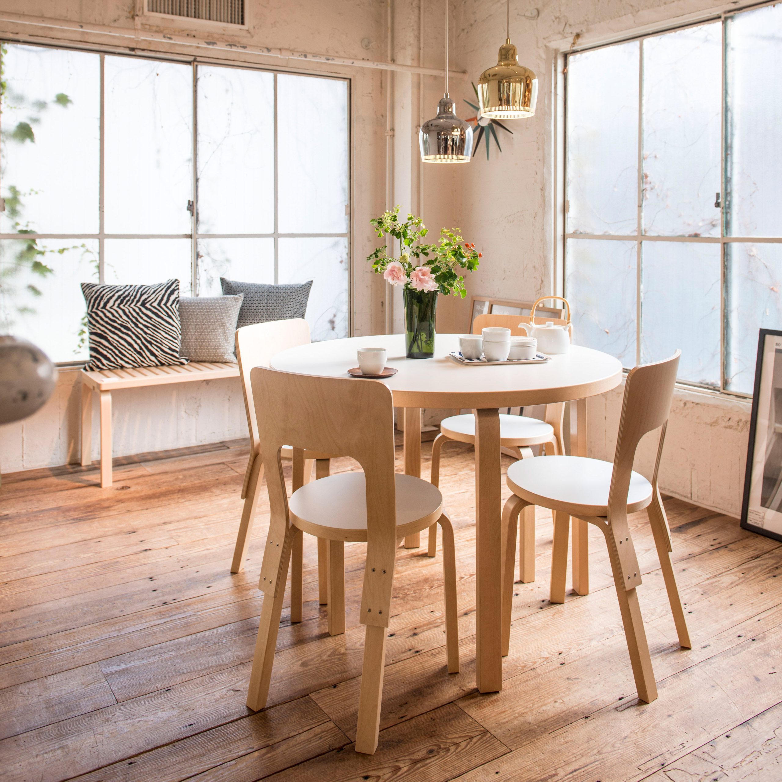 Artek Aalto Chair 66 - Birch - Image 10