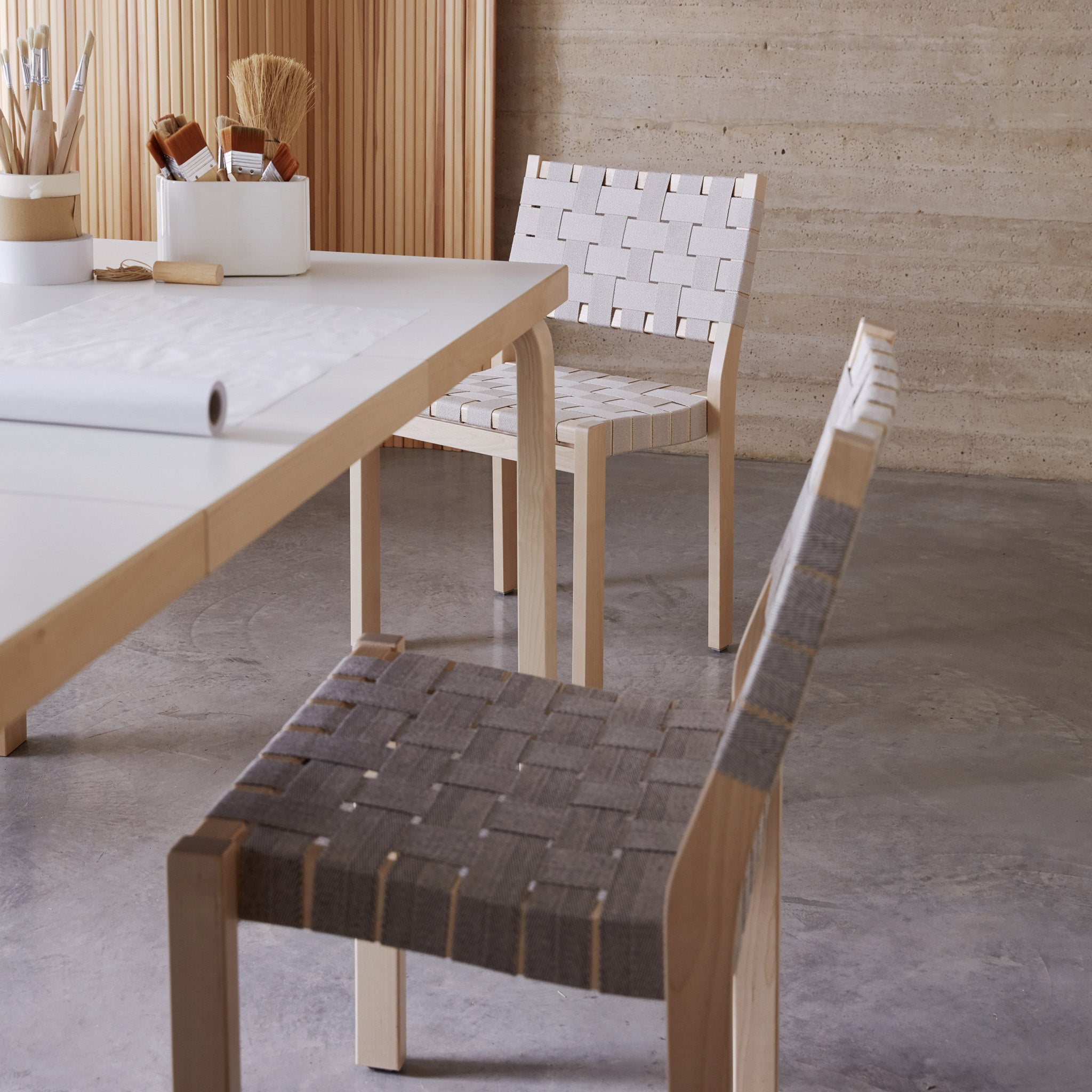 Artek Aalto Rectangular Dining Table 81B - Birch - Image 2