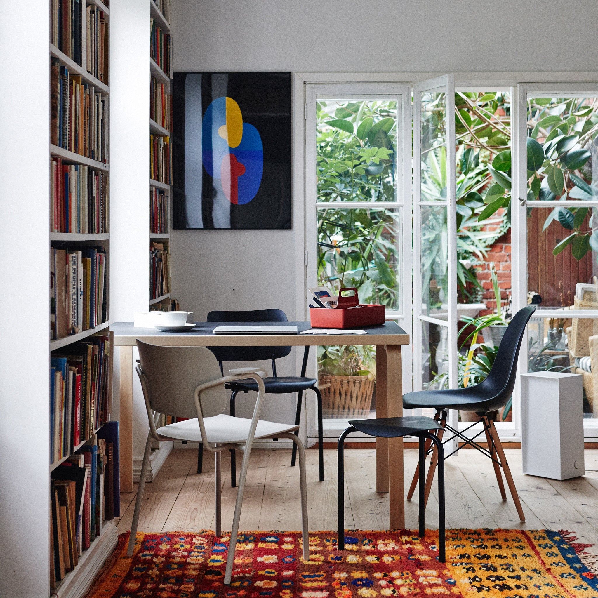 Artek Aalto Rectangular Dining Table 81B - Birch - Image 6