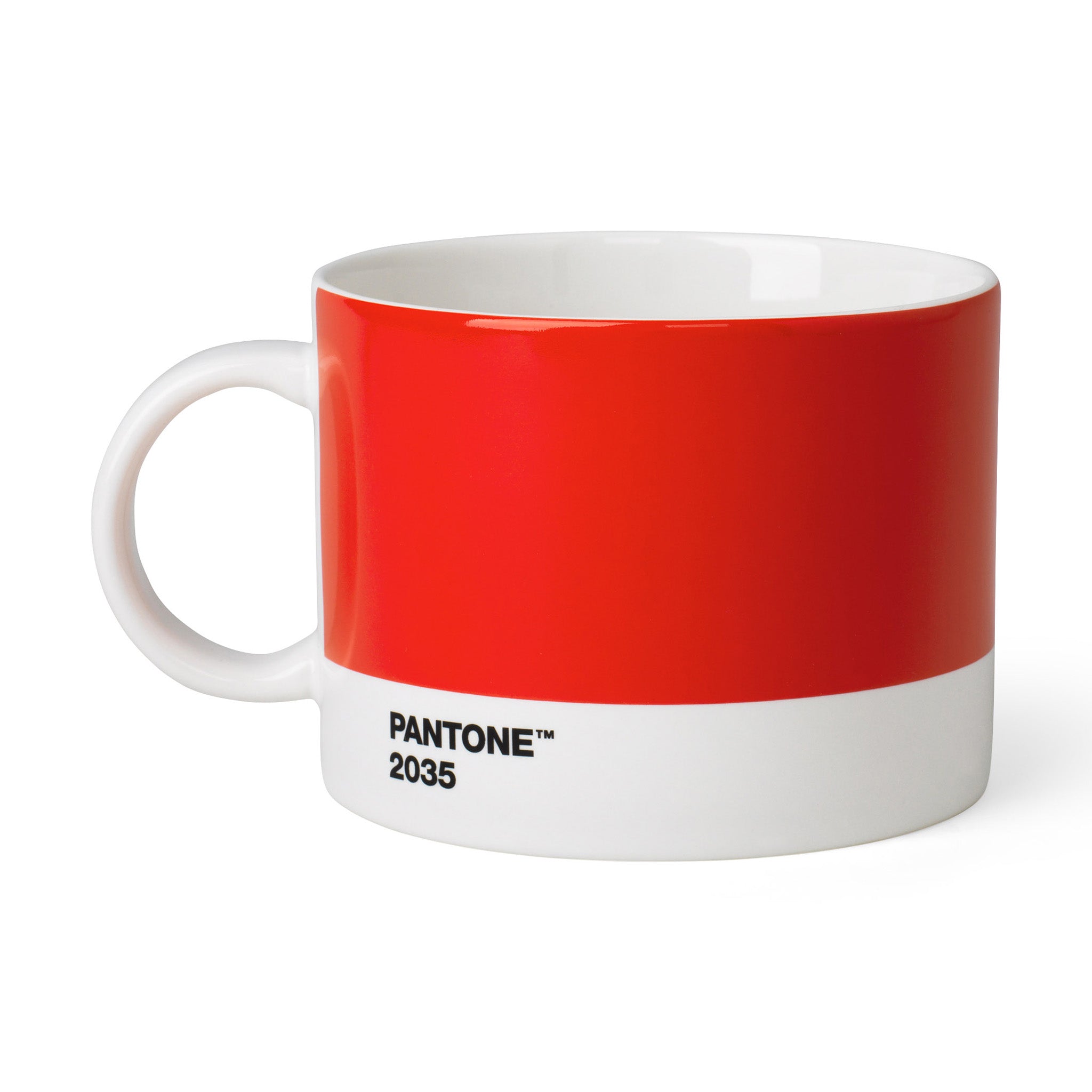 Pantone Wide Tea Cup - Red