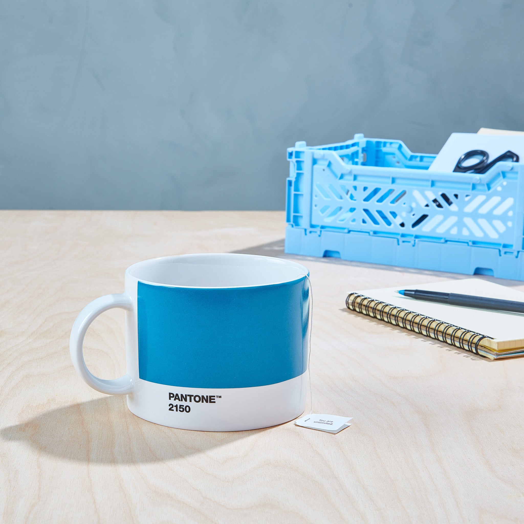 Pantone Wide Tea Cup - Red - Image 11