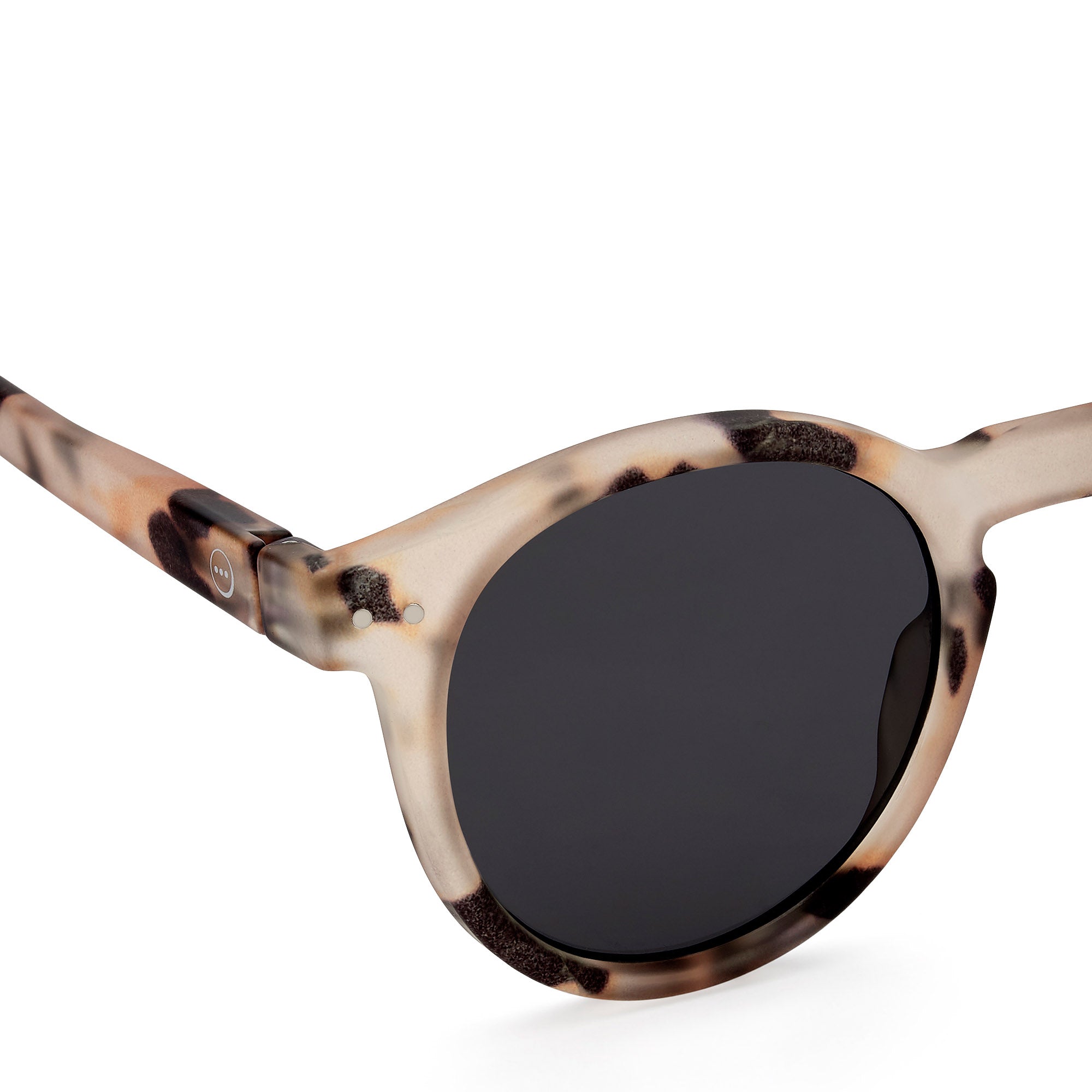 IZIPIZI Round Sunglasses #M - Light Tortoise - Image 17