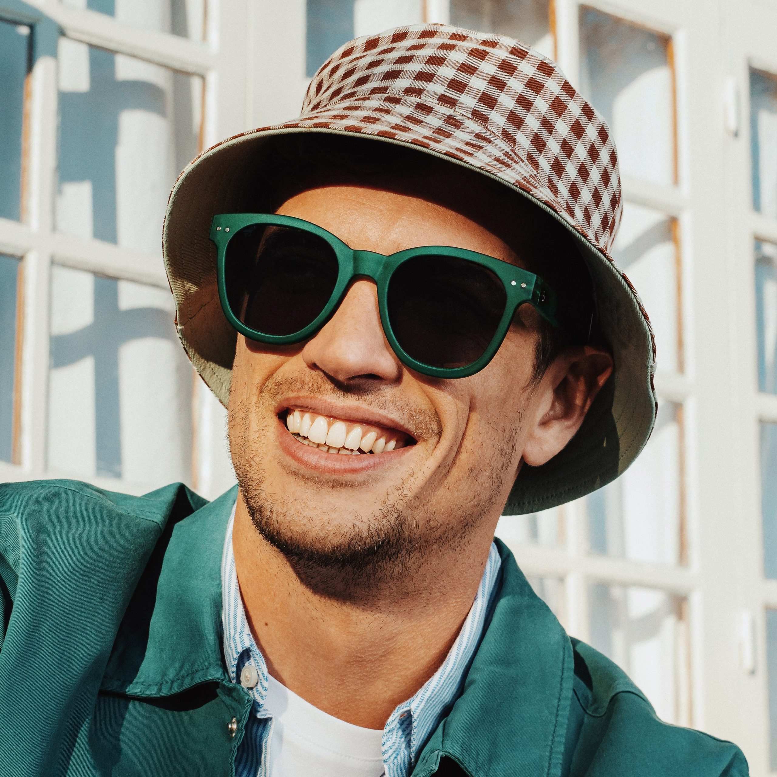 IZIPIZI Round Sunglasses #M - Light Tortoise - Image 5