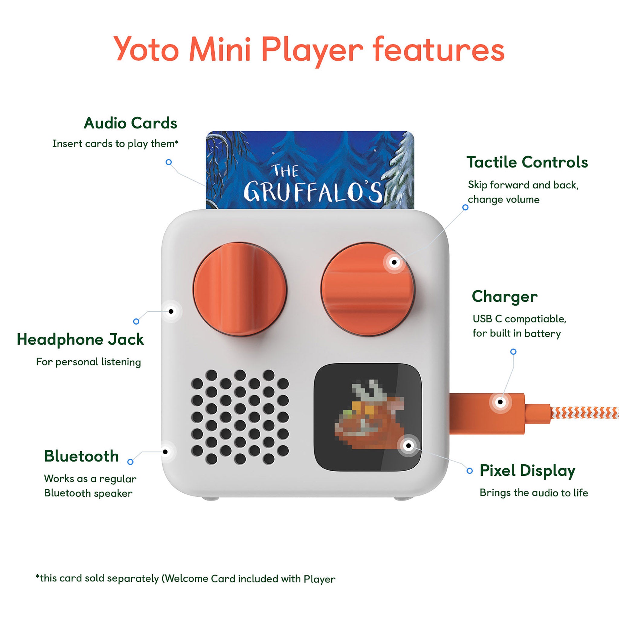 Yoto Mini Portable Audio Player - Image 11