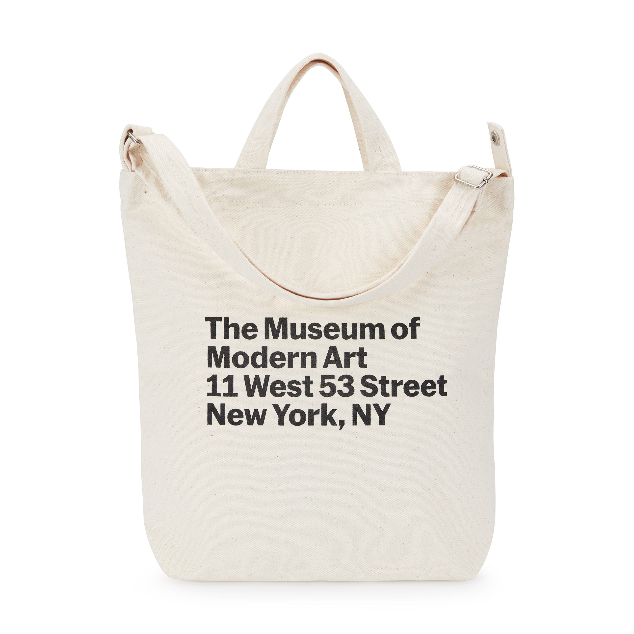 MoMA Baggu Recycled Cotton Duck Bag - Black - Image 7