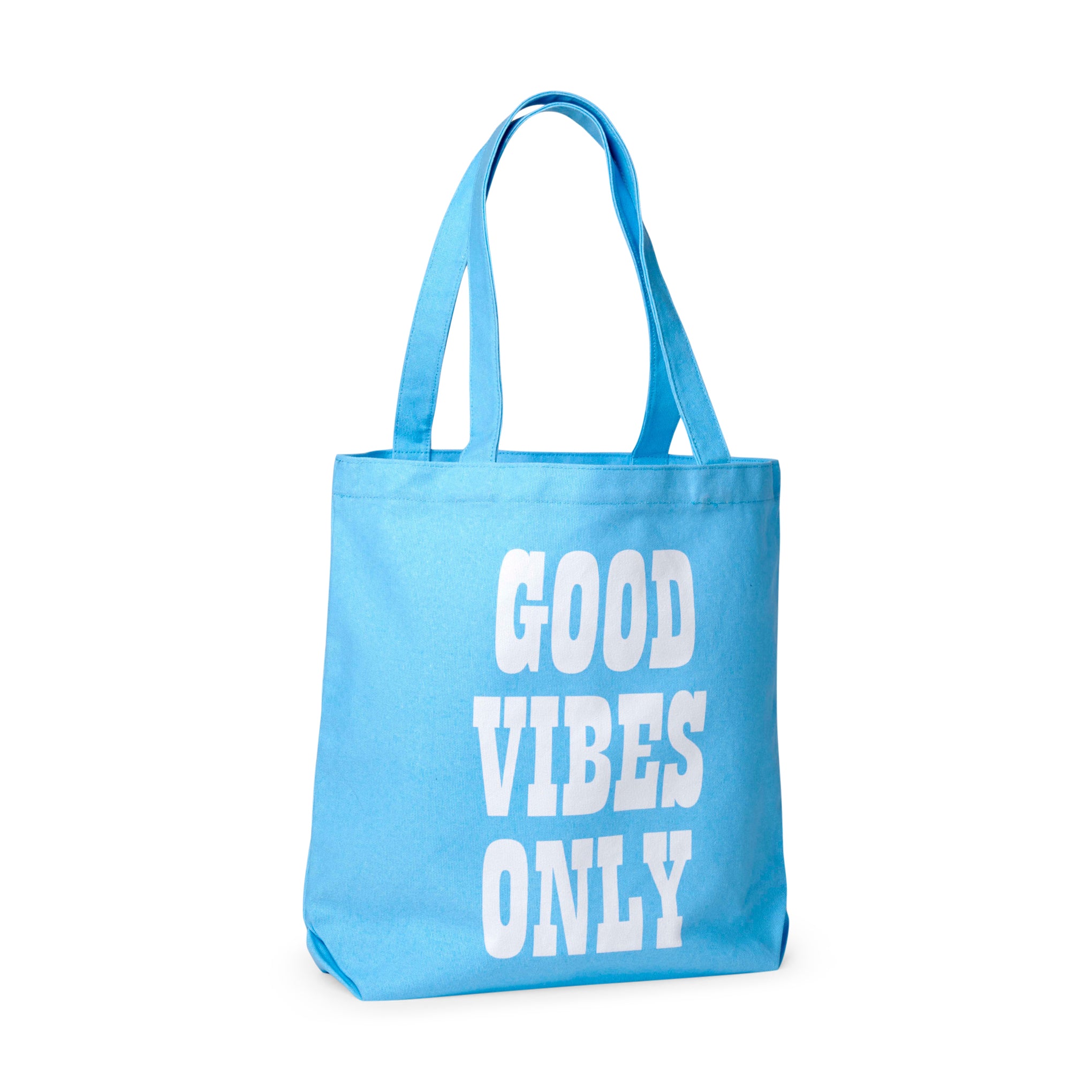 Snoopy Cotton Canvas Tote Bag - Light Blue - Image 3