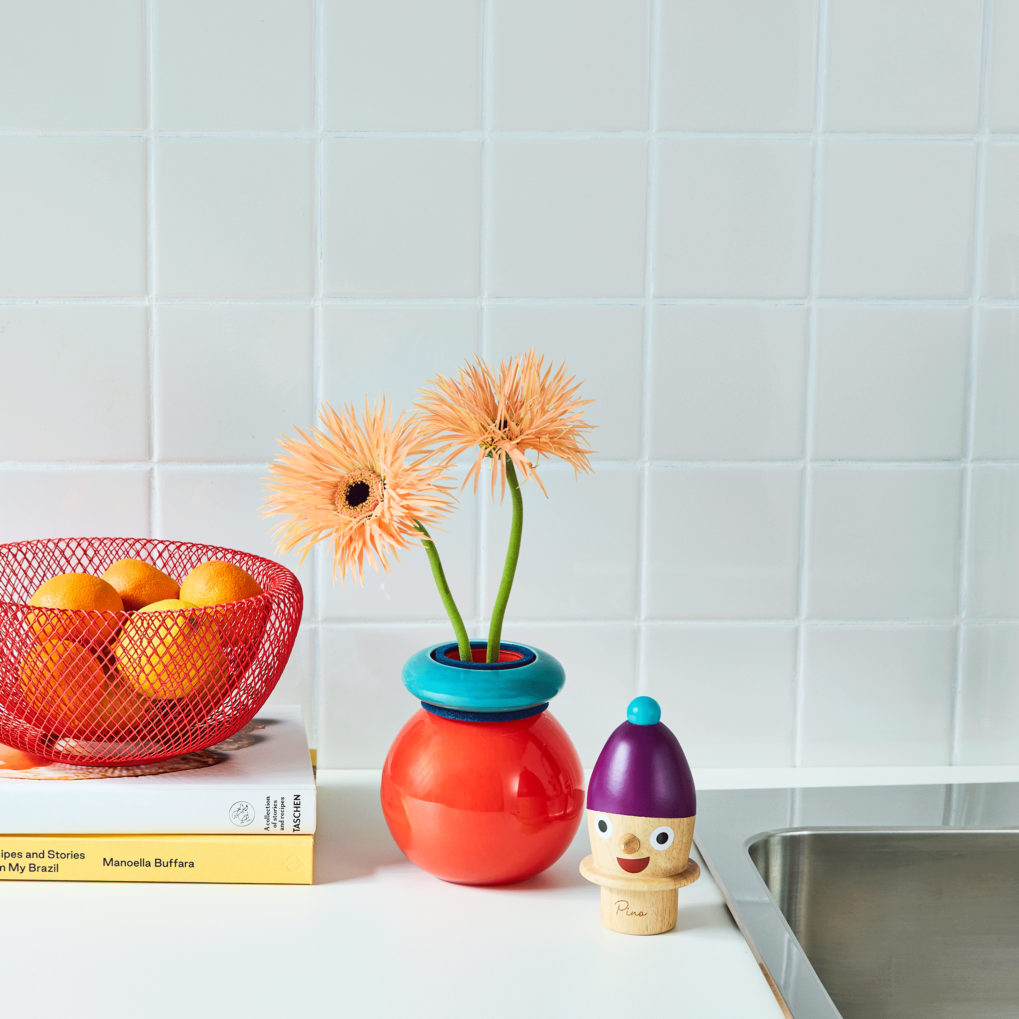 Buoni Amici Glass Character Vase - Pino - Image 2